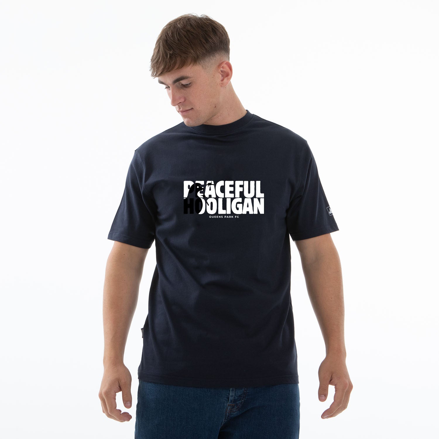 Queens Park FC Barb T-Shirt Navy