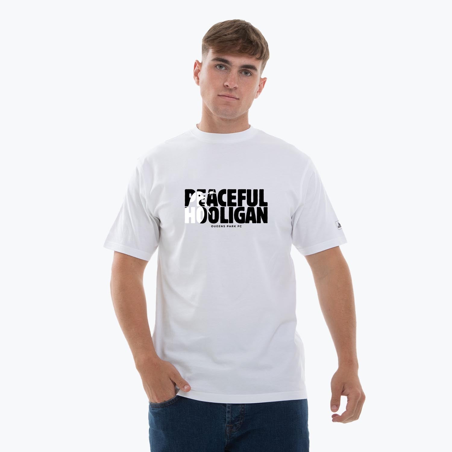Queens Park FC Barb T-Shirt White