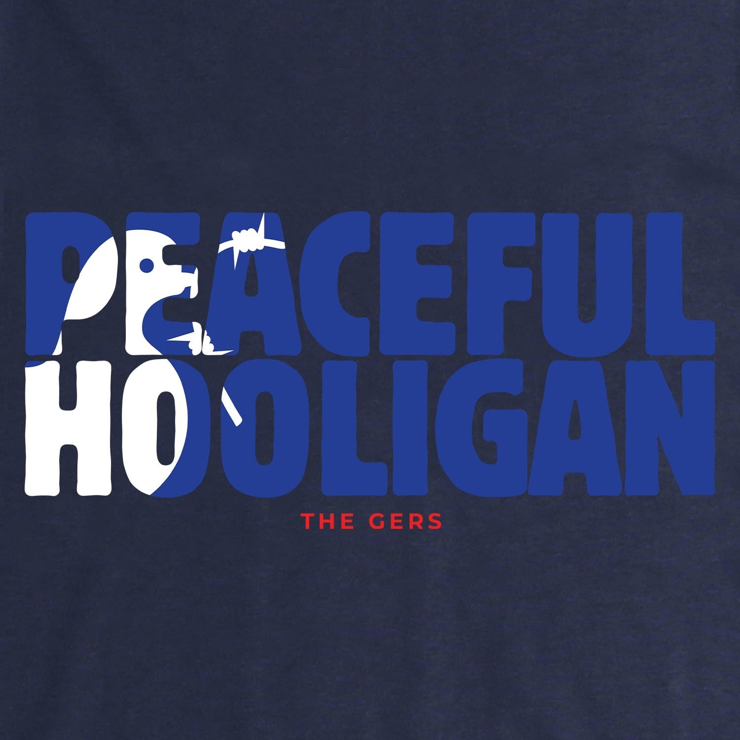 The Gers Barb T-Shirt Navy