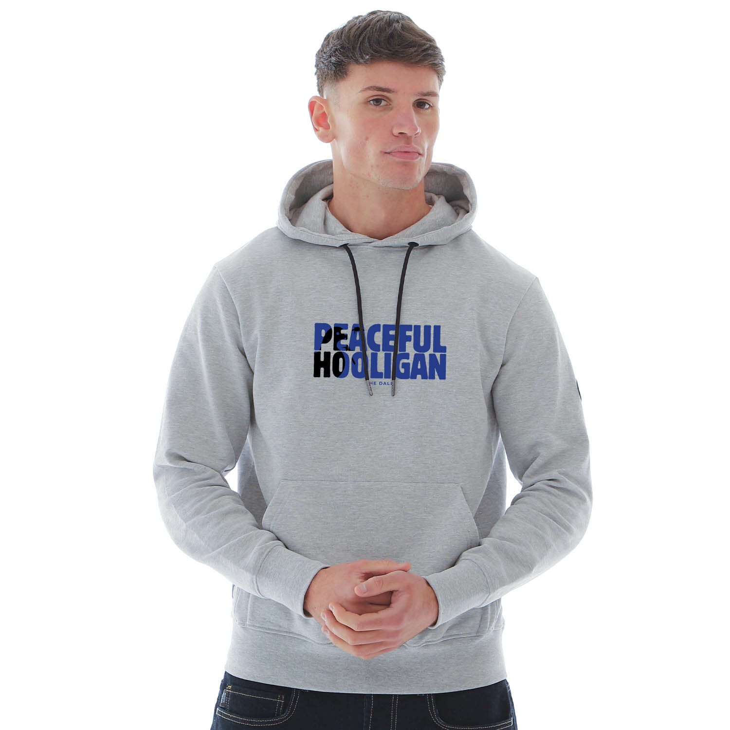 Rochdale Barb Hoodie Marl Grey