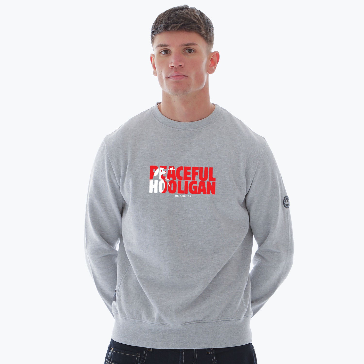 Salford Barb Sweatshirt Marl Grey