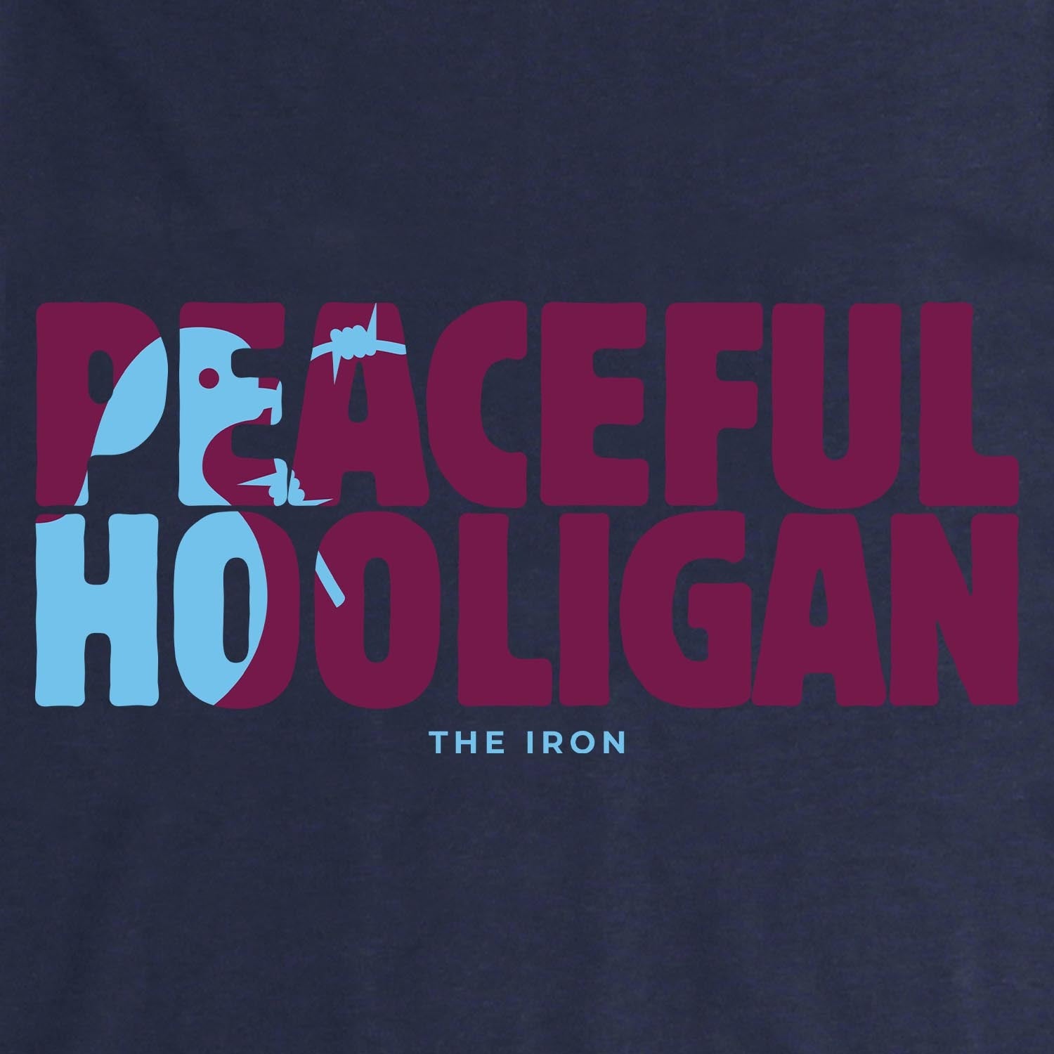 Scunthorpe United Barb T-Shirt Navy