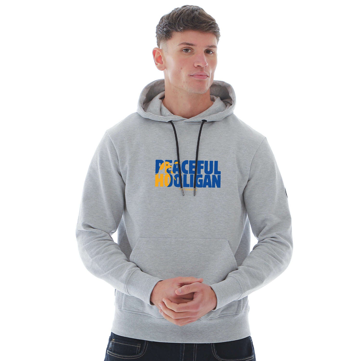 Shrewsbury Town Barb Hoodie Marl Grey