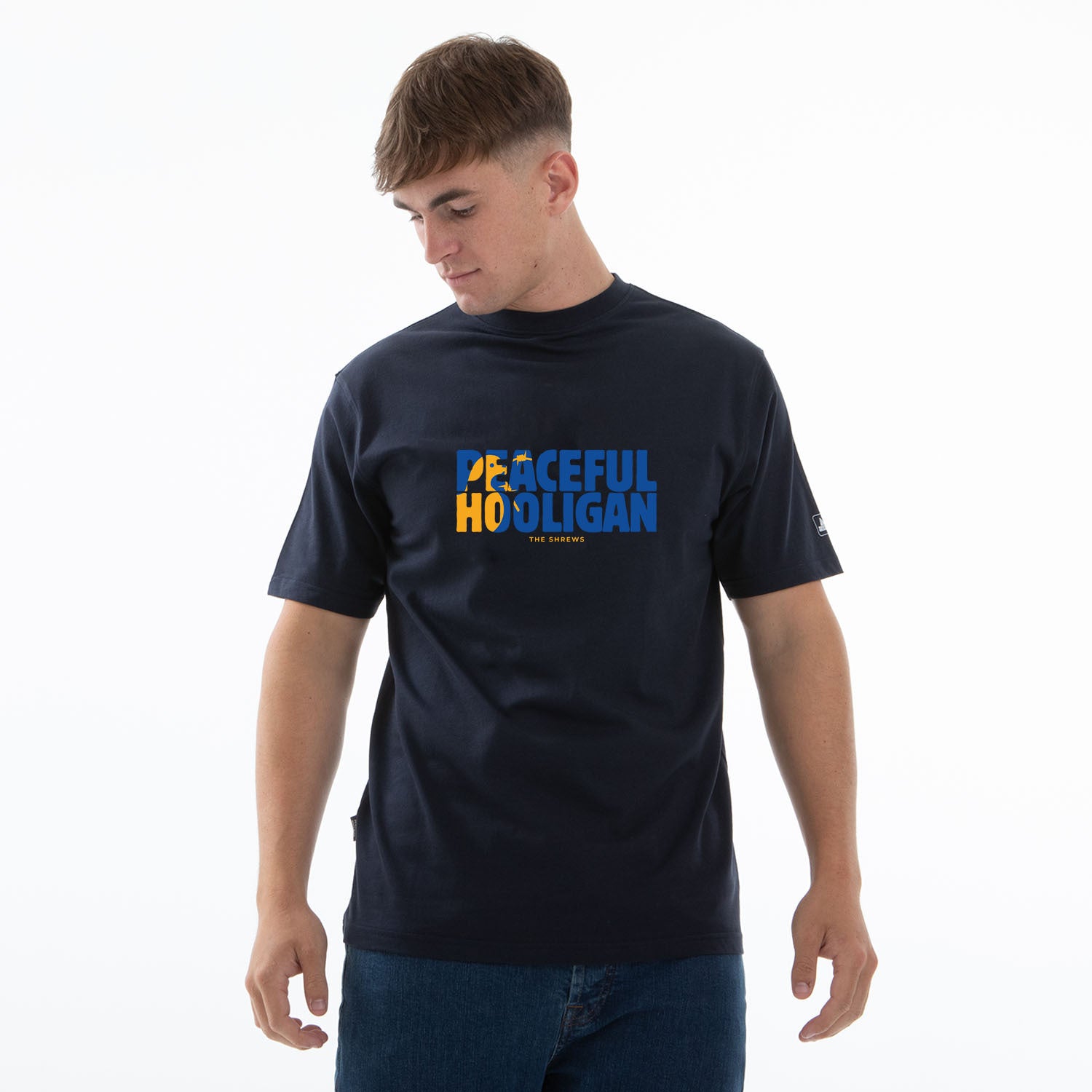 Shrewsbury Town Barb T-Shirt Navy