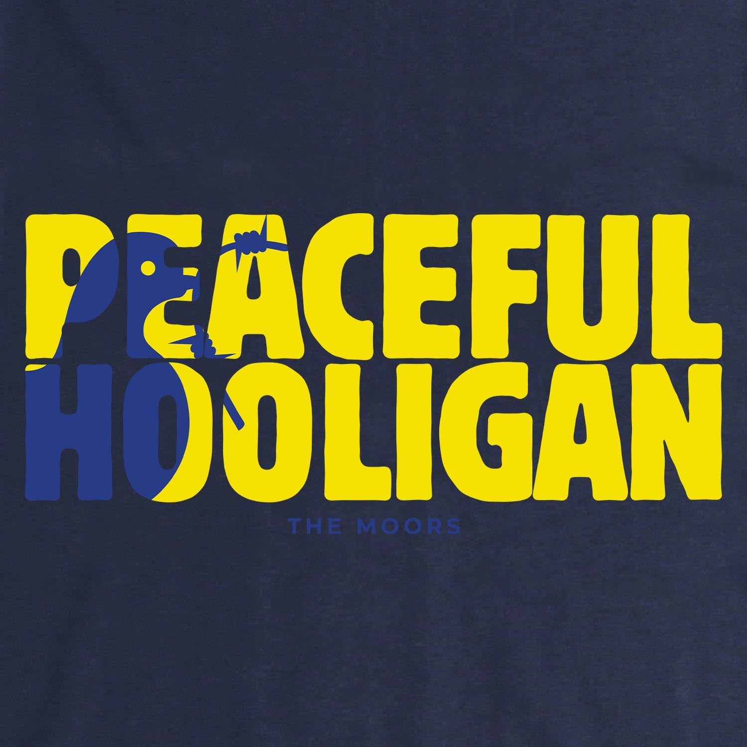 Solihull Moors Barb T-Shirt Navy