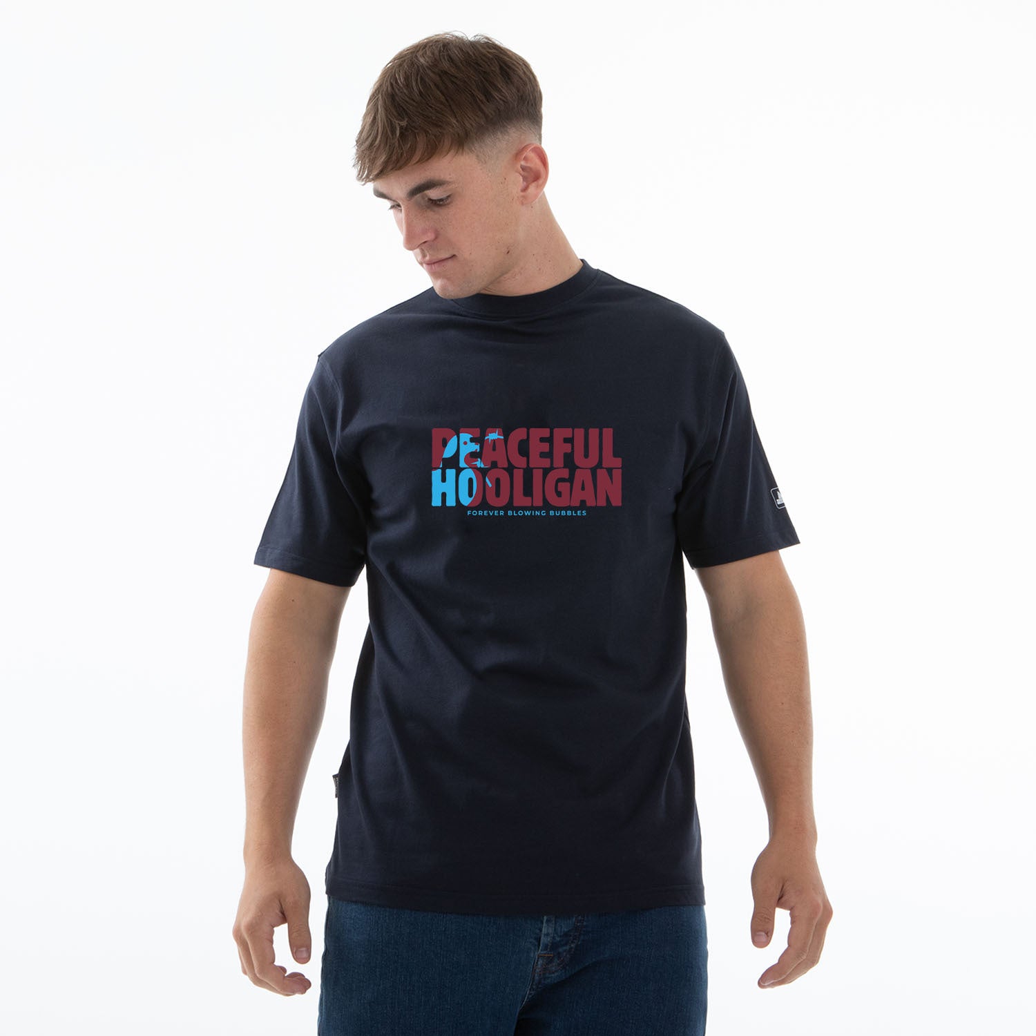 West Ham Are Massive Barb T-Shirt Navy