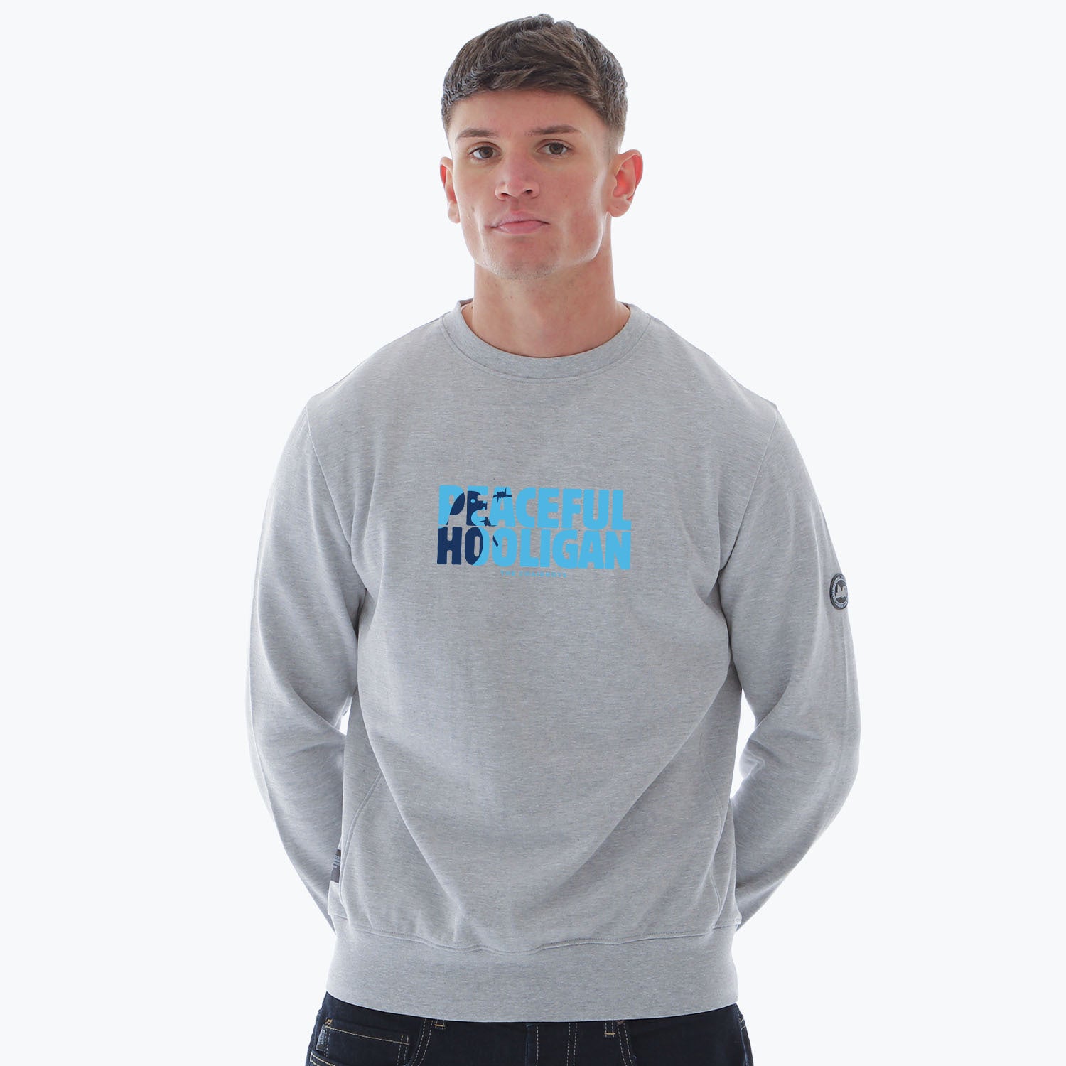 Wycombe Barb Sweatshirt Marl Grey