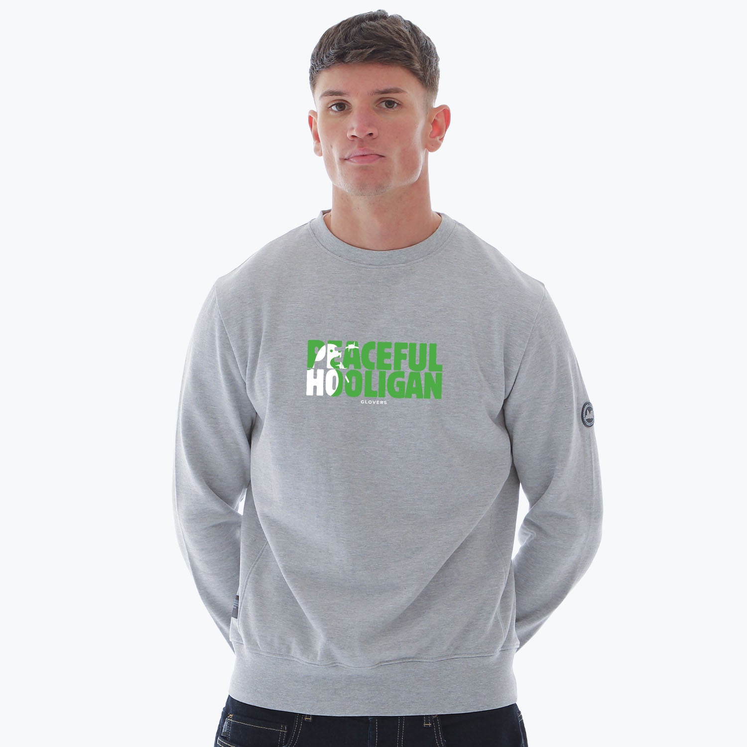 Yeovil Town Barb Sweatshirt Marl Grey