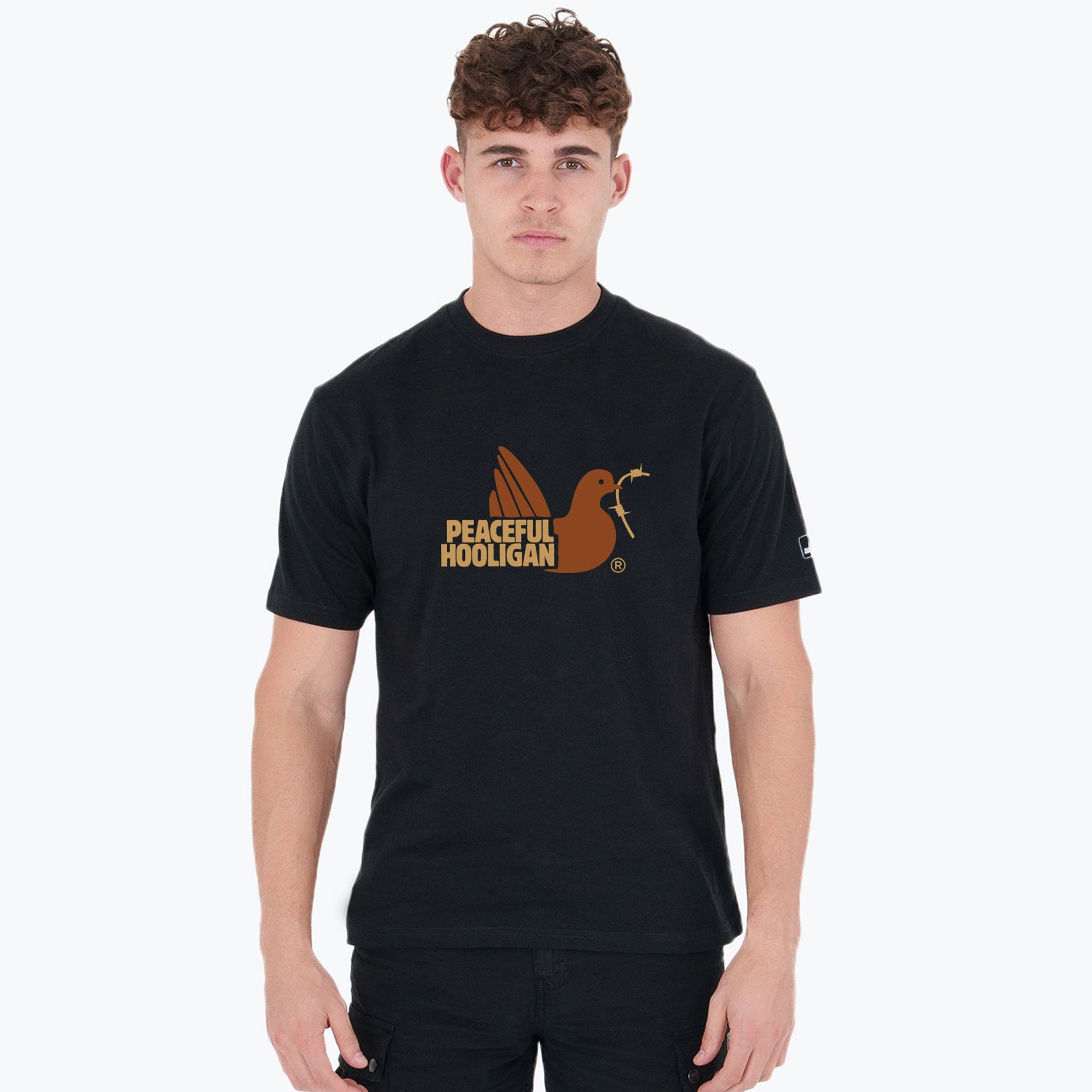 City T-Shirt Amsterdam Black - Peaceful Hooligan