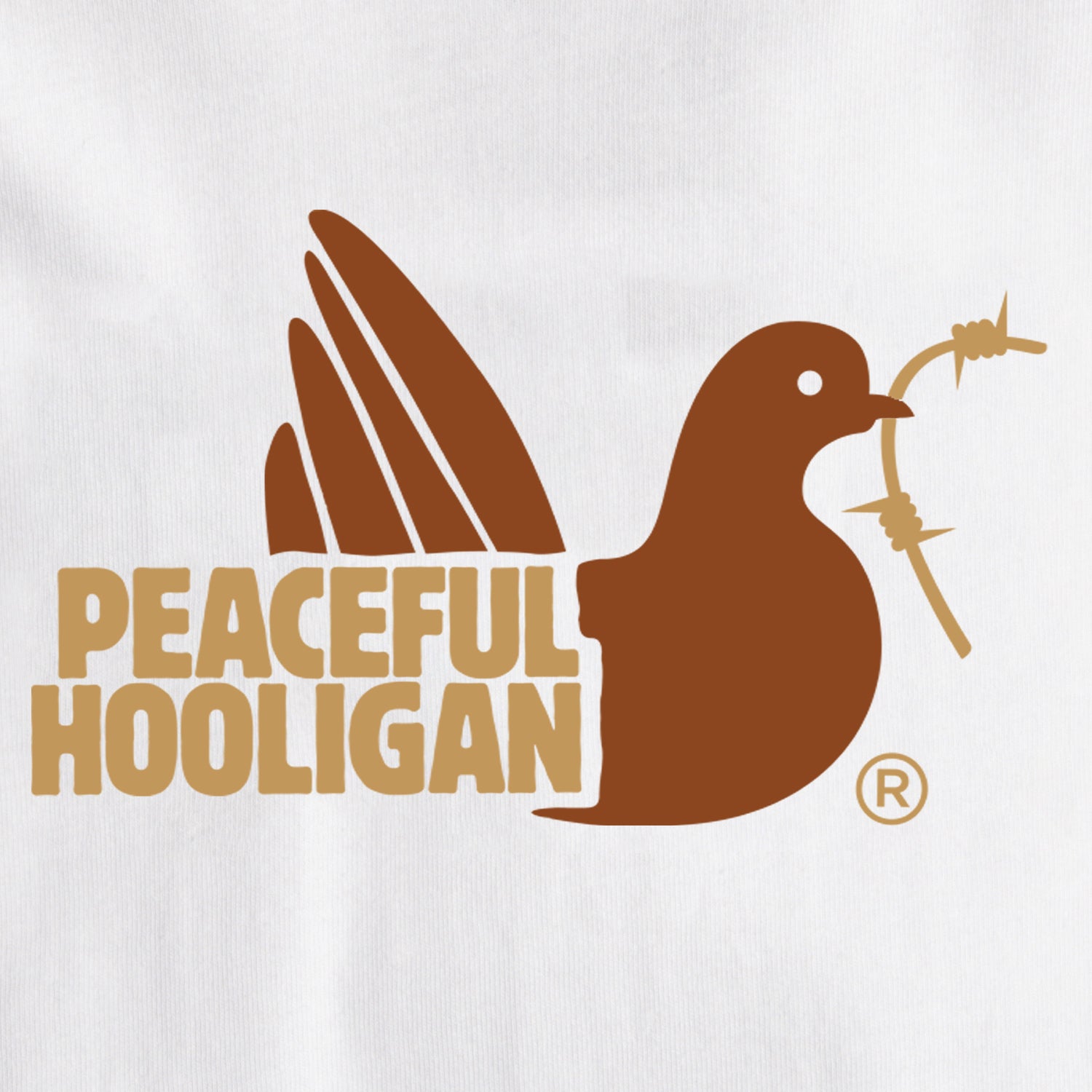 City T-Shirt Amsterdam White - Peaceful Hooligan
