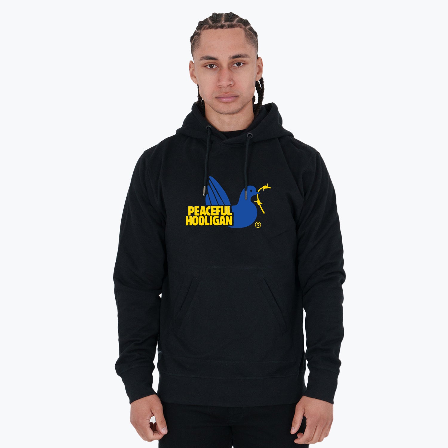 City Hoodie Belfast Black - Peaceful Hooligan