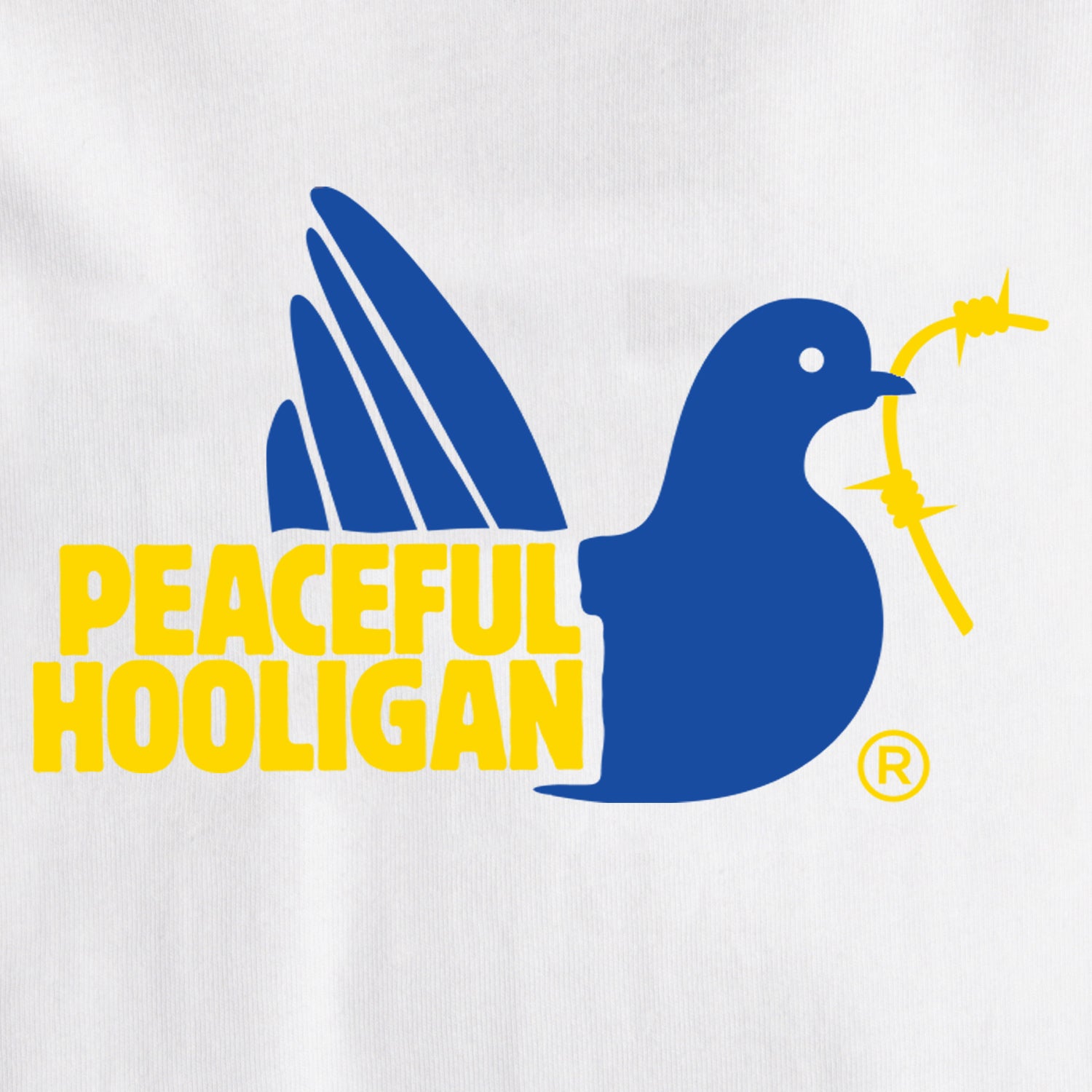 City T-Shirt Belfast White - Peaceful Hooligan