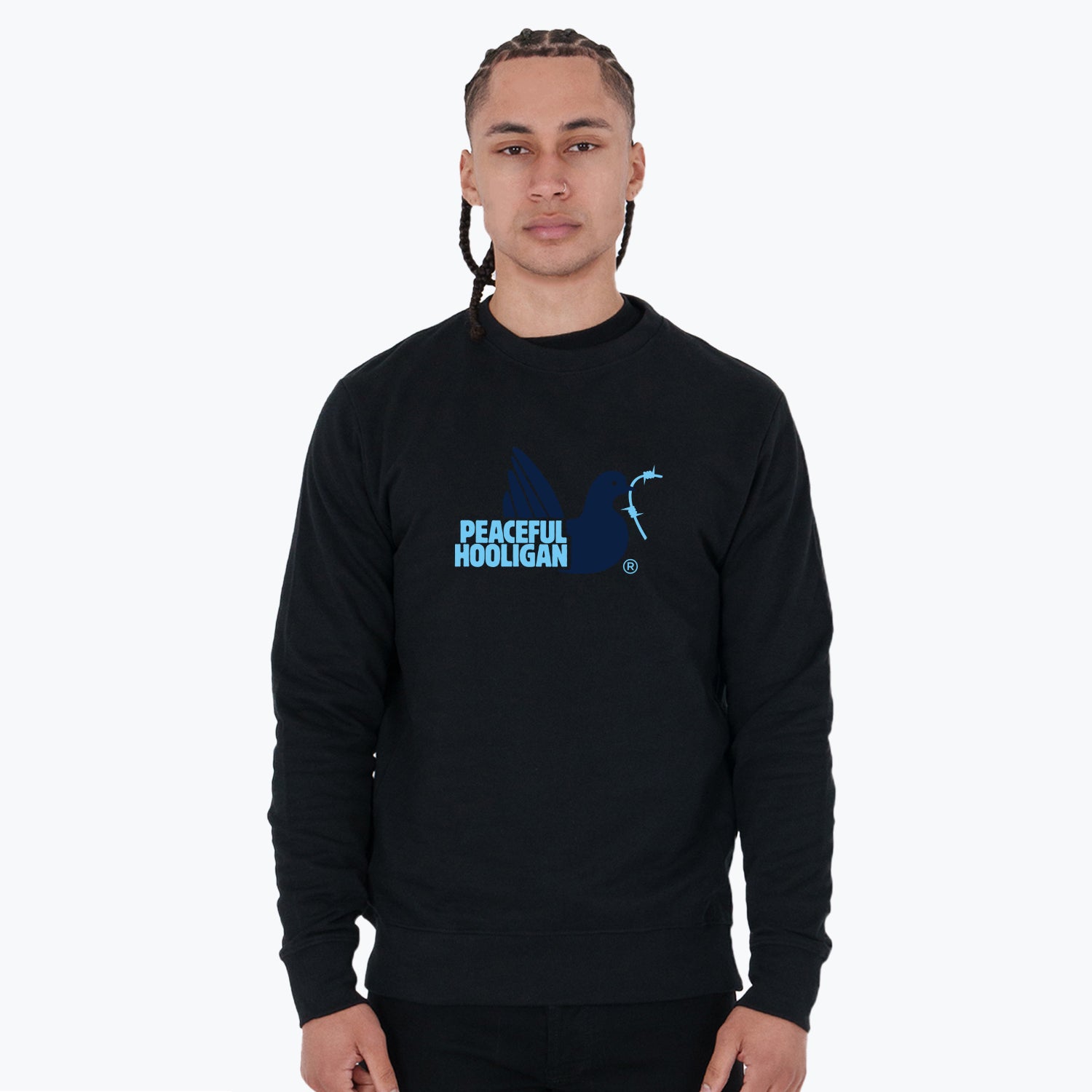 City Sweatshirt Berlin Black - Peaceful Hooligan