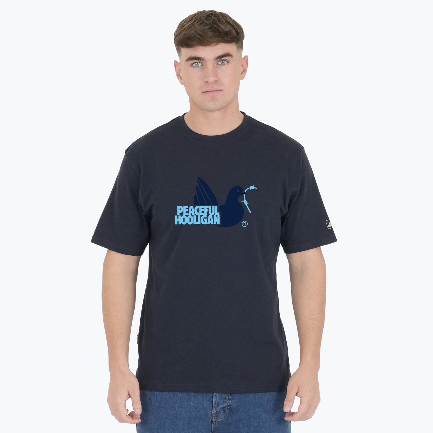 City T-Shirt Berlin Navy - Peaceful Hooligan