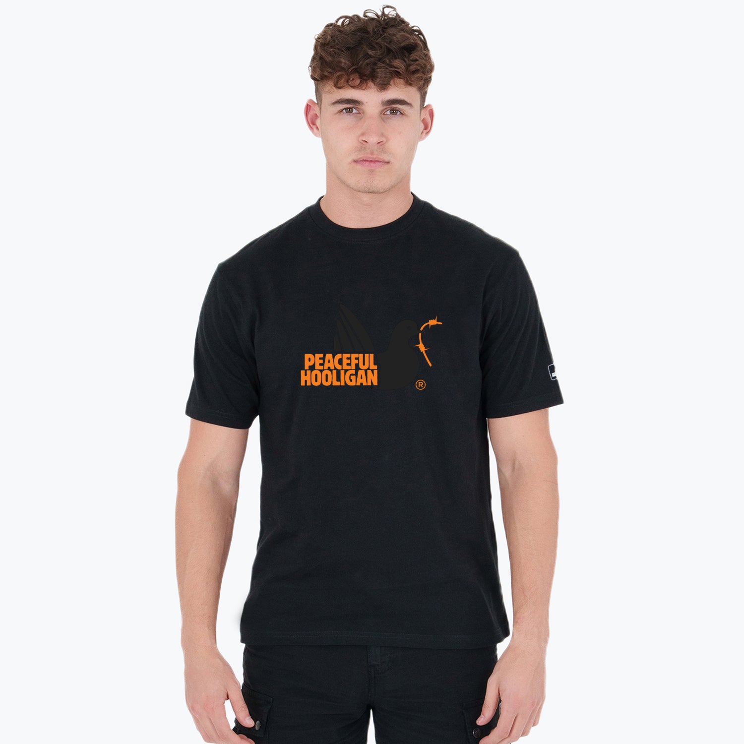 City T-Shirt Brussels Black - Peaceful Hooligan