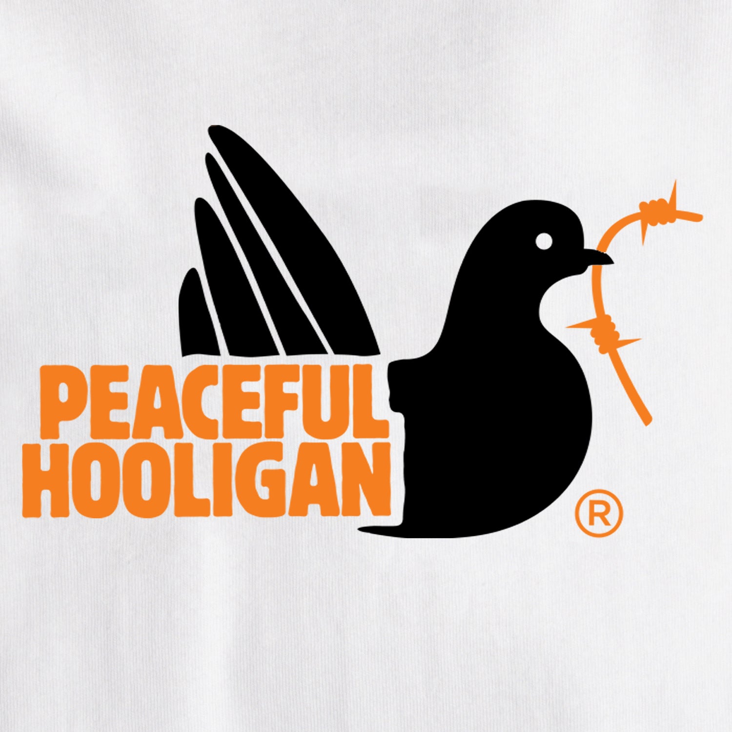 City T-Shirt Brussels White - Peaceful Hooligan