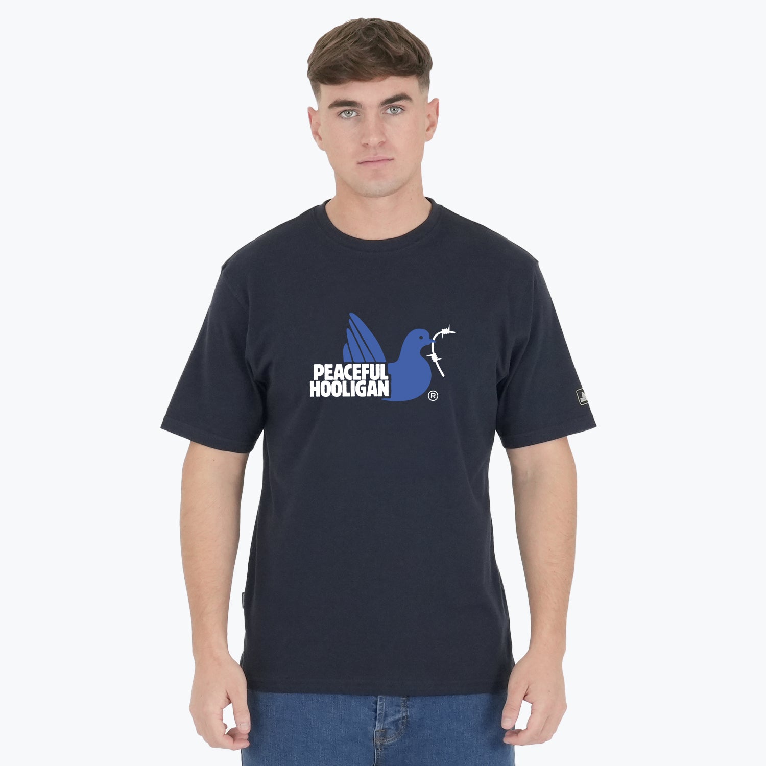 City T-Shirt Hamburg Navy - Peaceful Hooligan