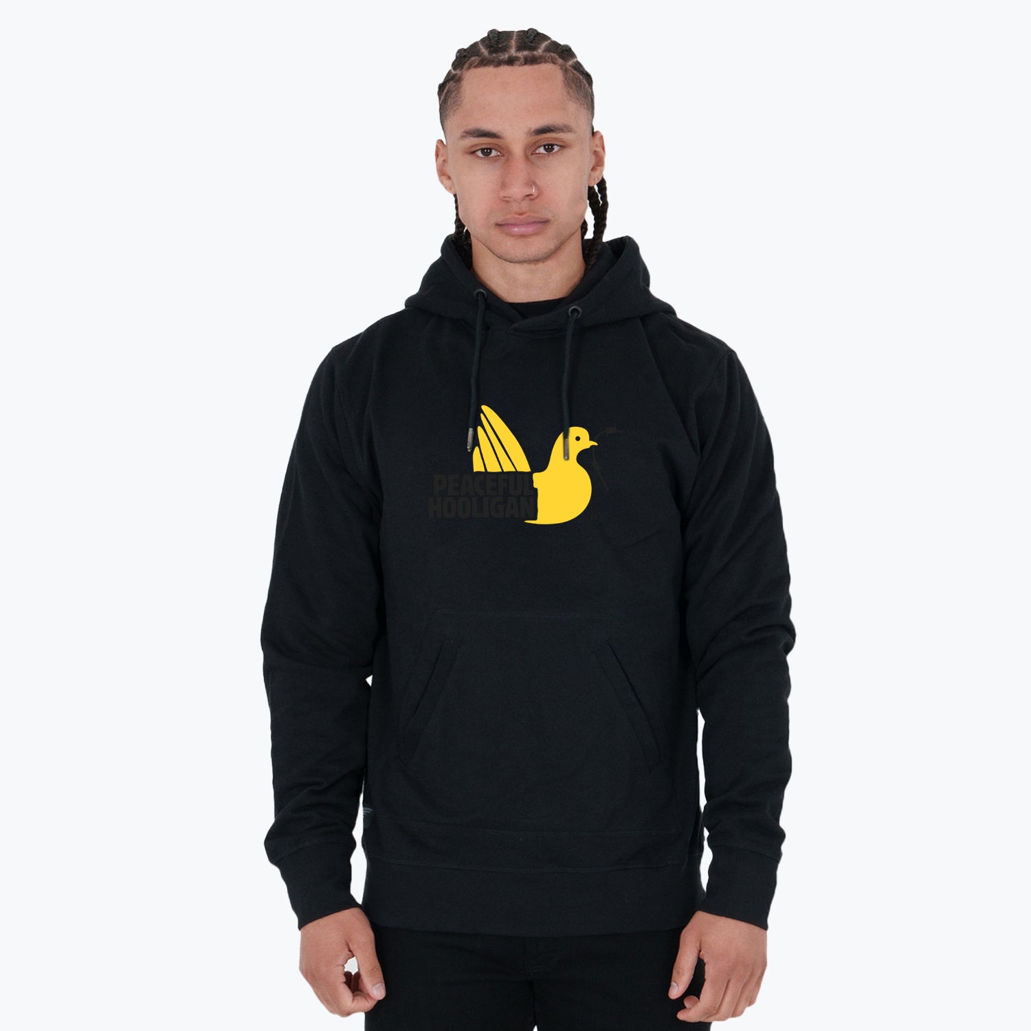 City Hoodie Kopenhagen Black - Peaceful Hooligan