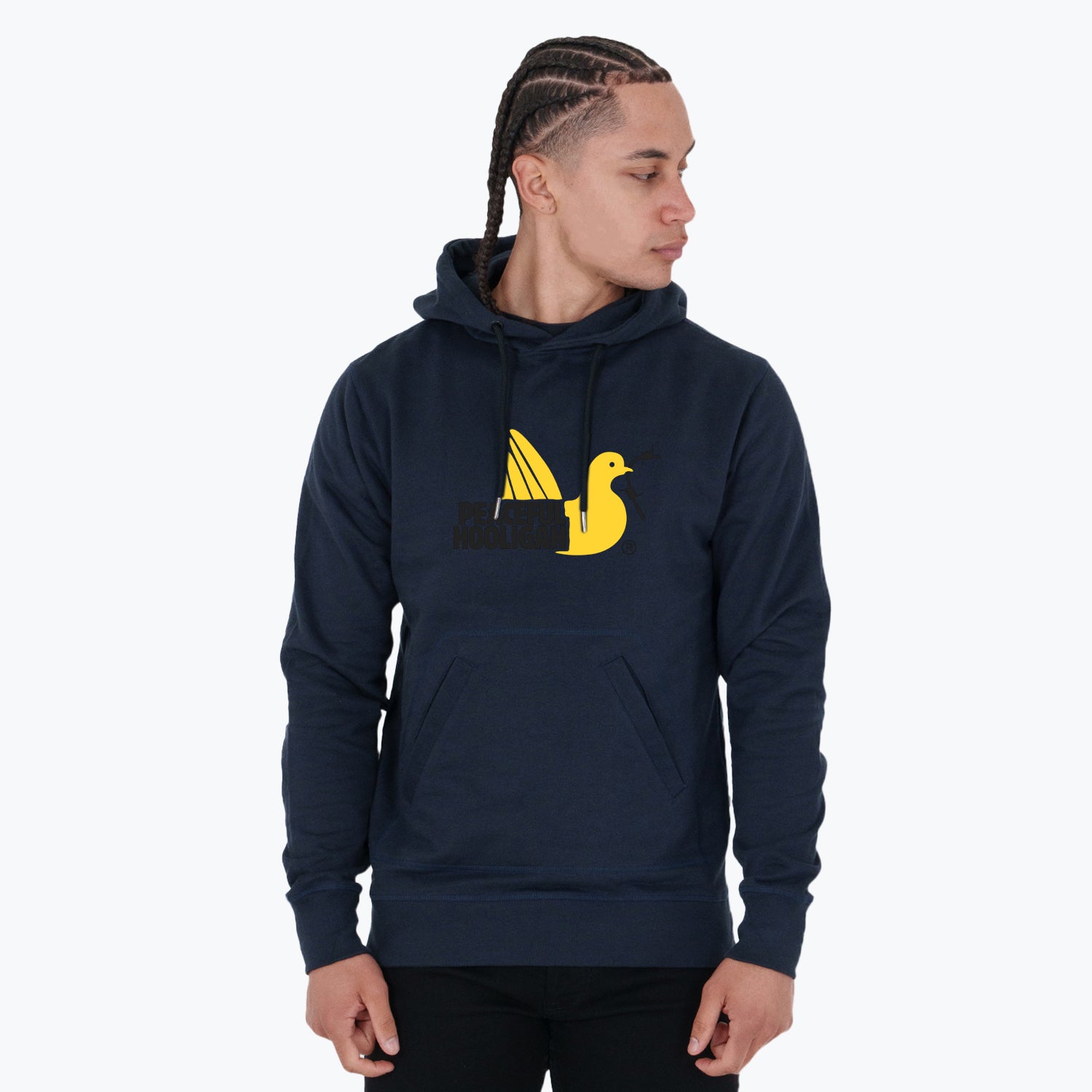 City Hoodie Kopenhagen Navy - Peaceful Hooligan