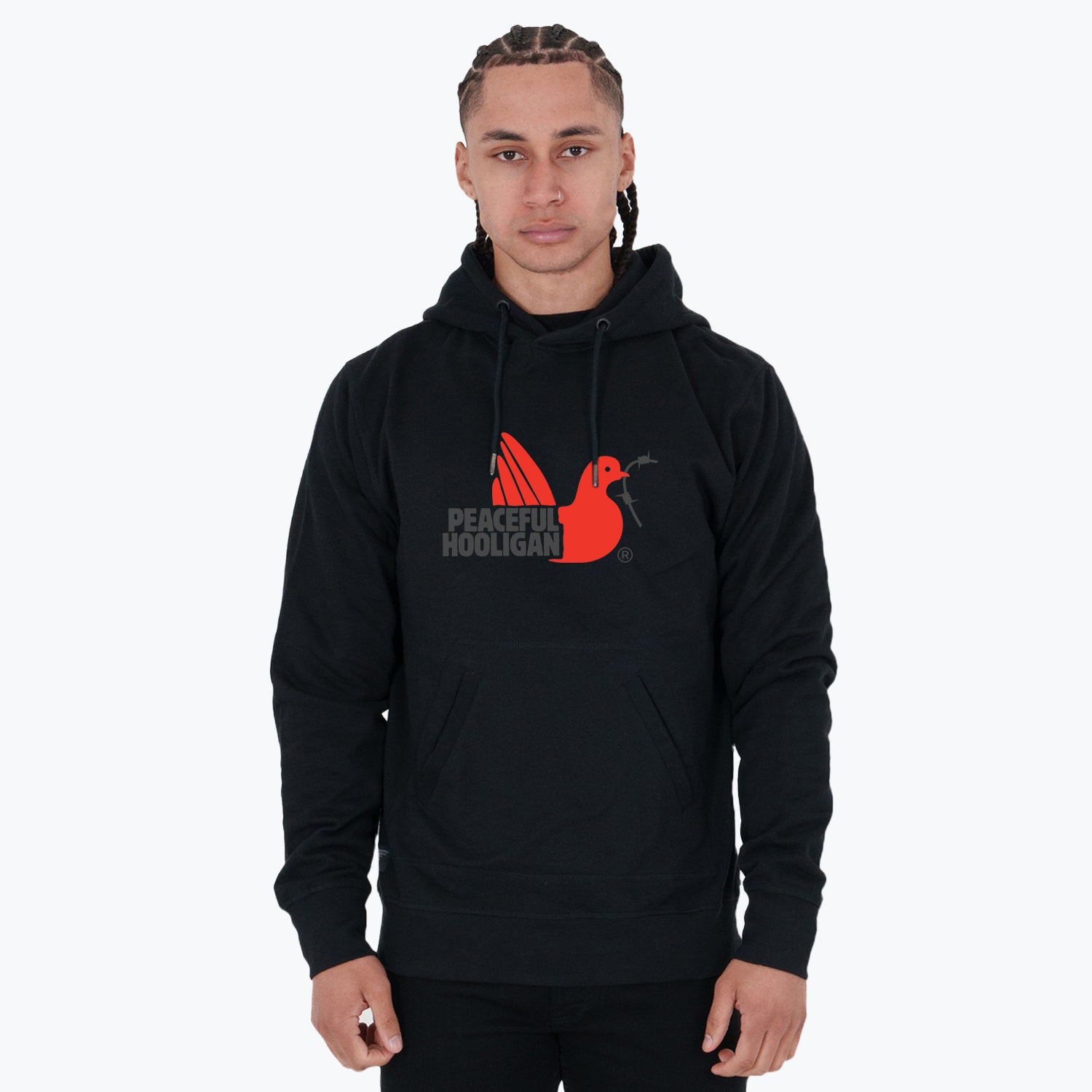 City Hoodie London Black - Peaceful Hooligan