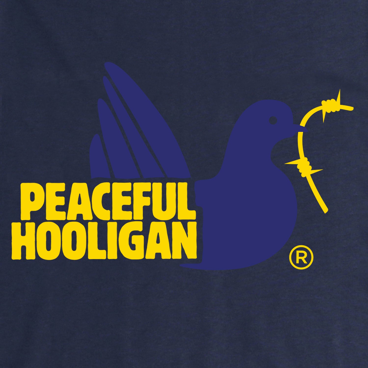 City Hoodie Milano Navy - Peaceful Hooligan