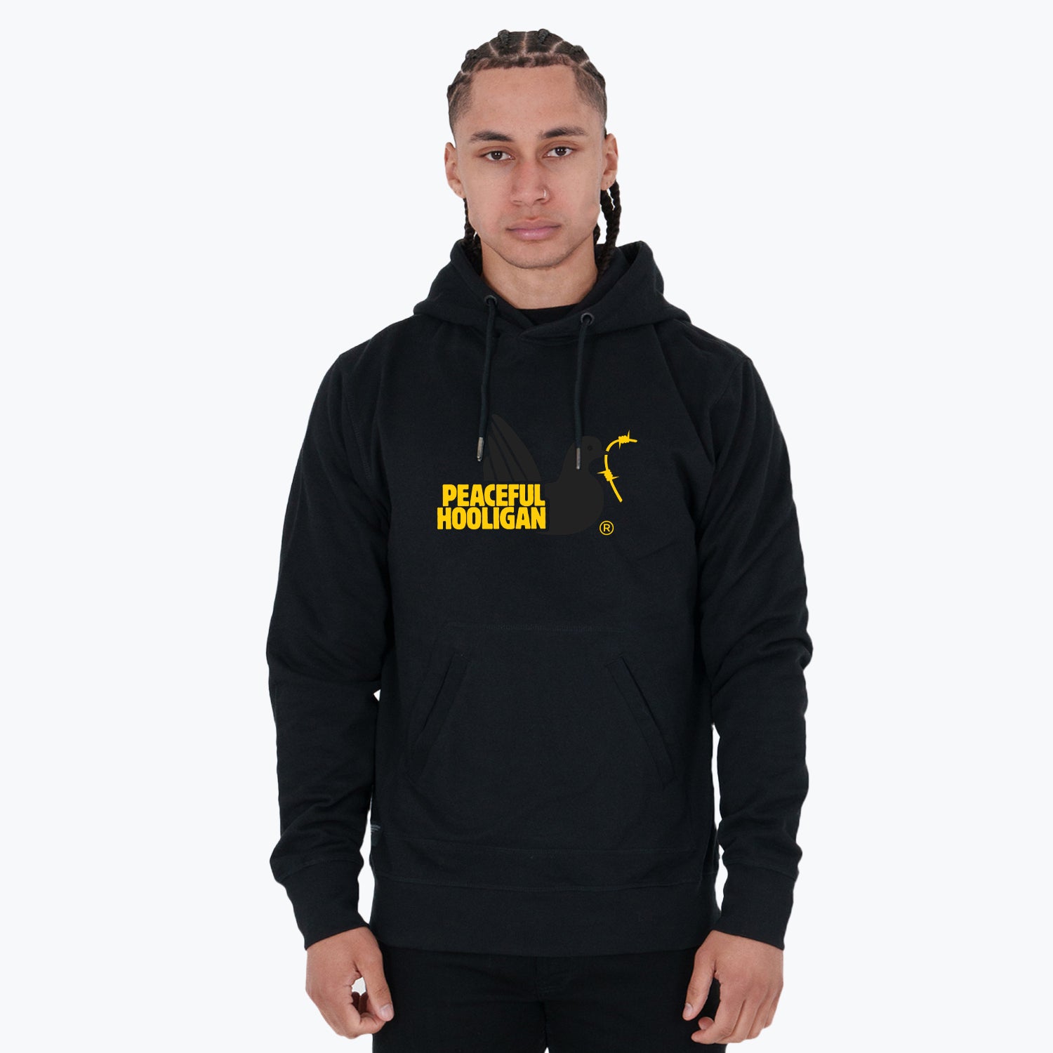 City Hoodie Oslo Black - Peaceful Hooligan