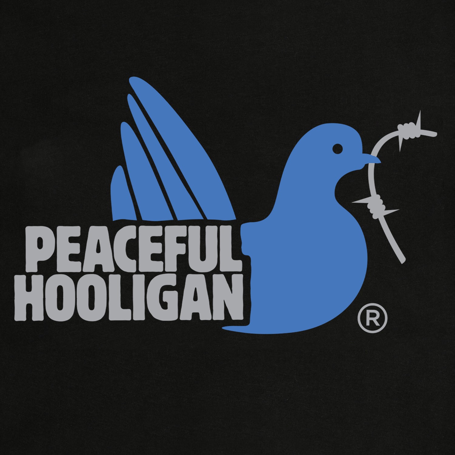 City Hoodie Torino Black - Peaceful Hooligan