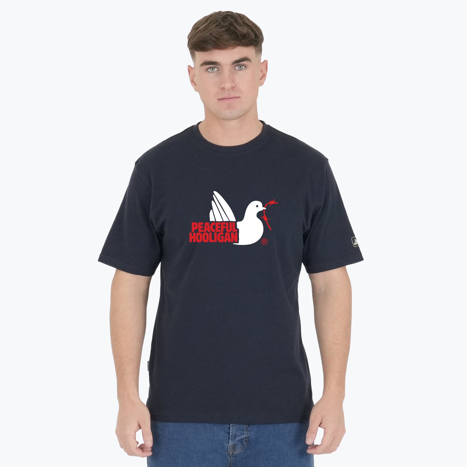 City T-Shirt Vienna Navy - Peaceful Hooligan