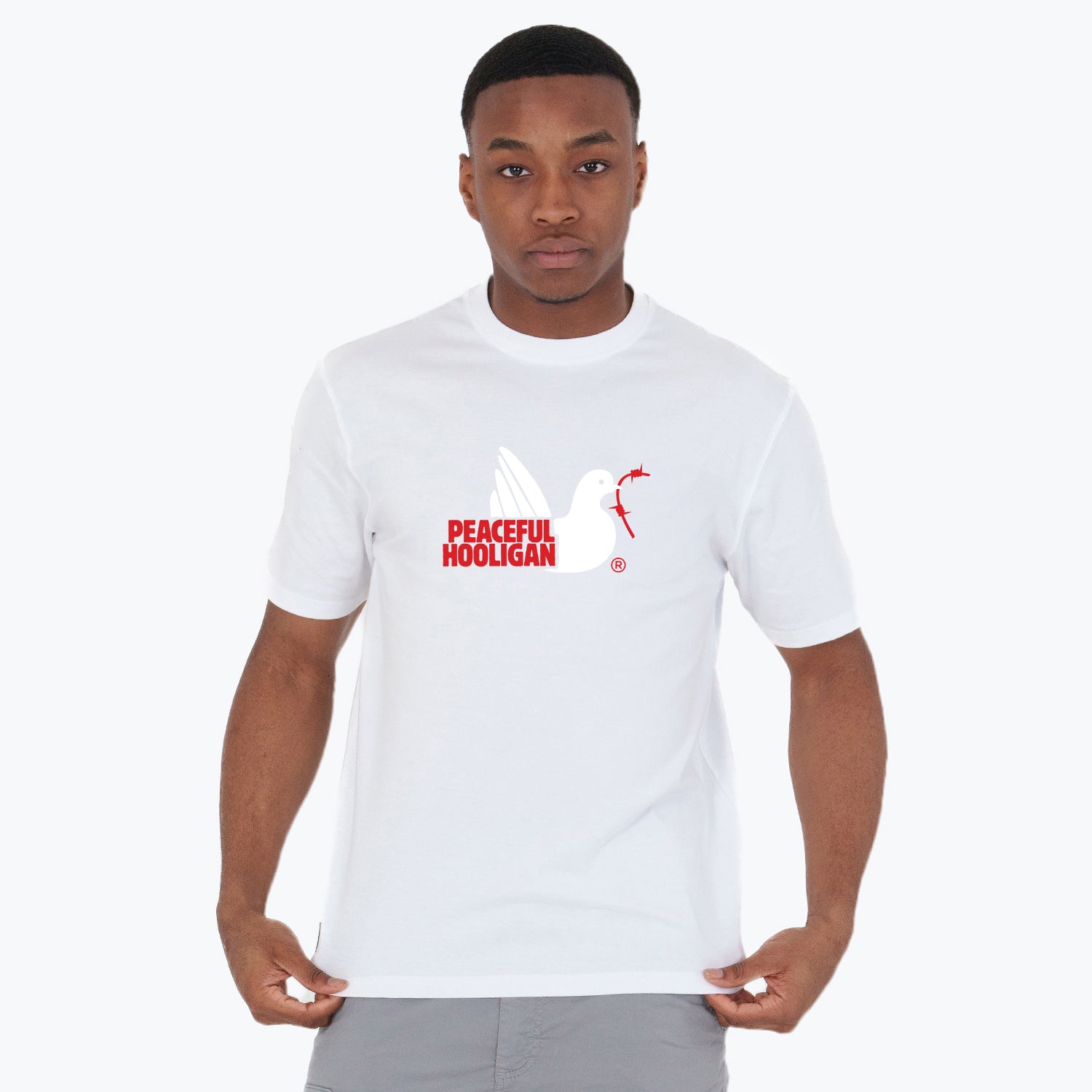 City T-Shirt Vienna White - Peaceful Hooligan