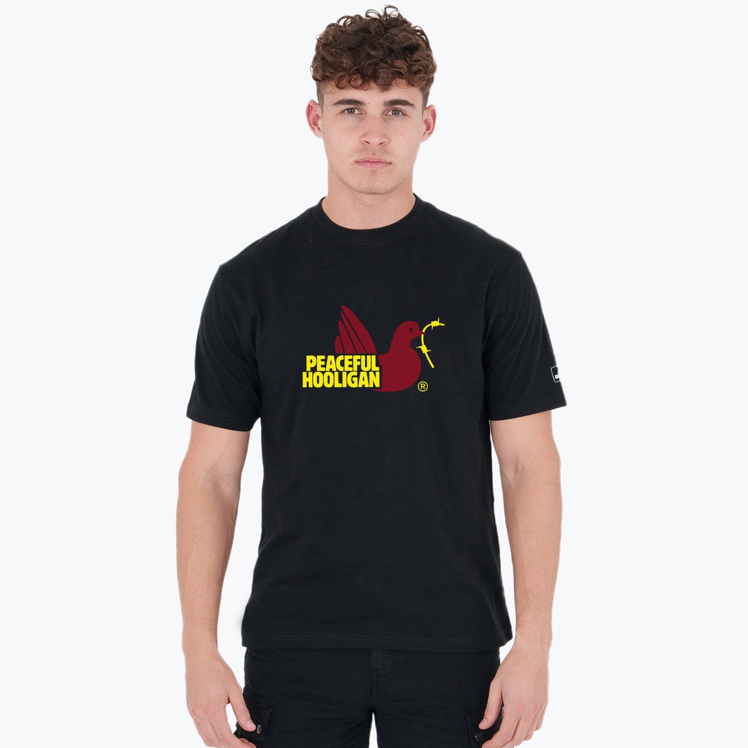 City T-Shirt Warsaw Black - Peaceful Hooligan