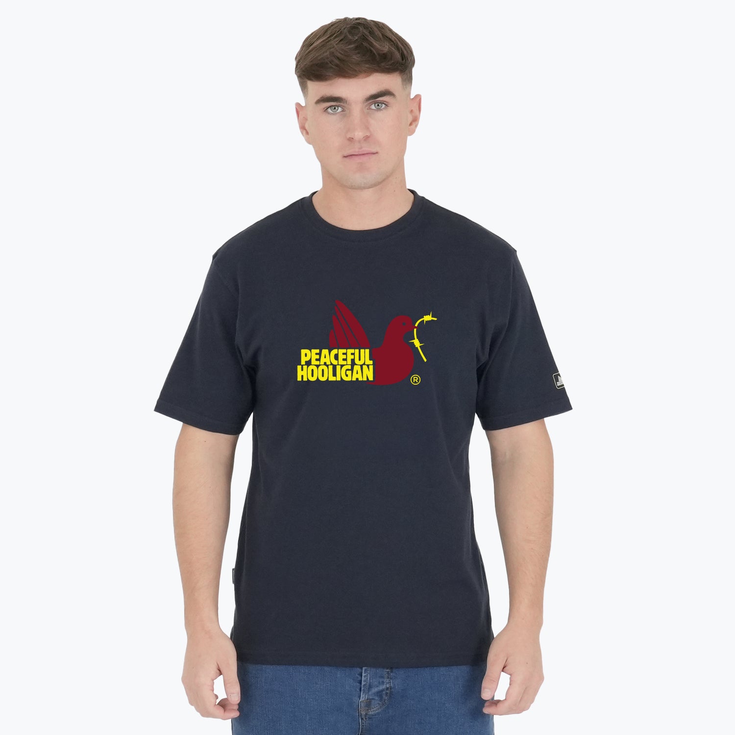 City T-Shirt Warsaw Navy - Peaceful Hooligan