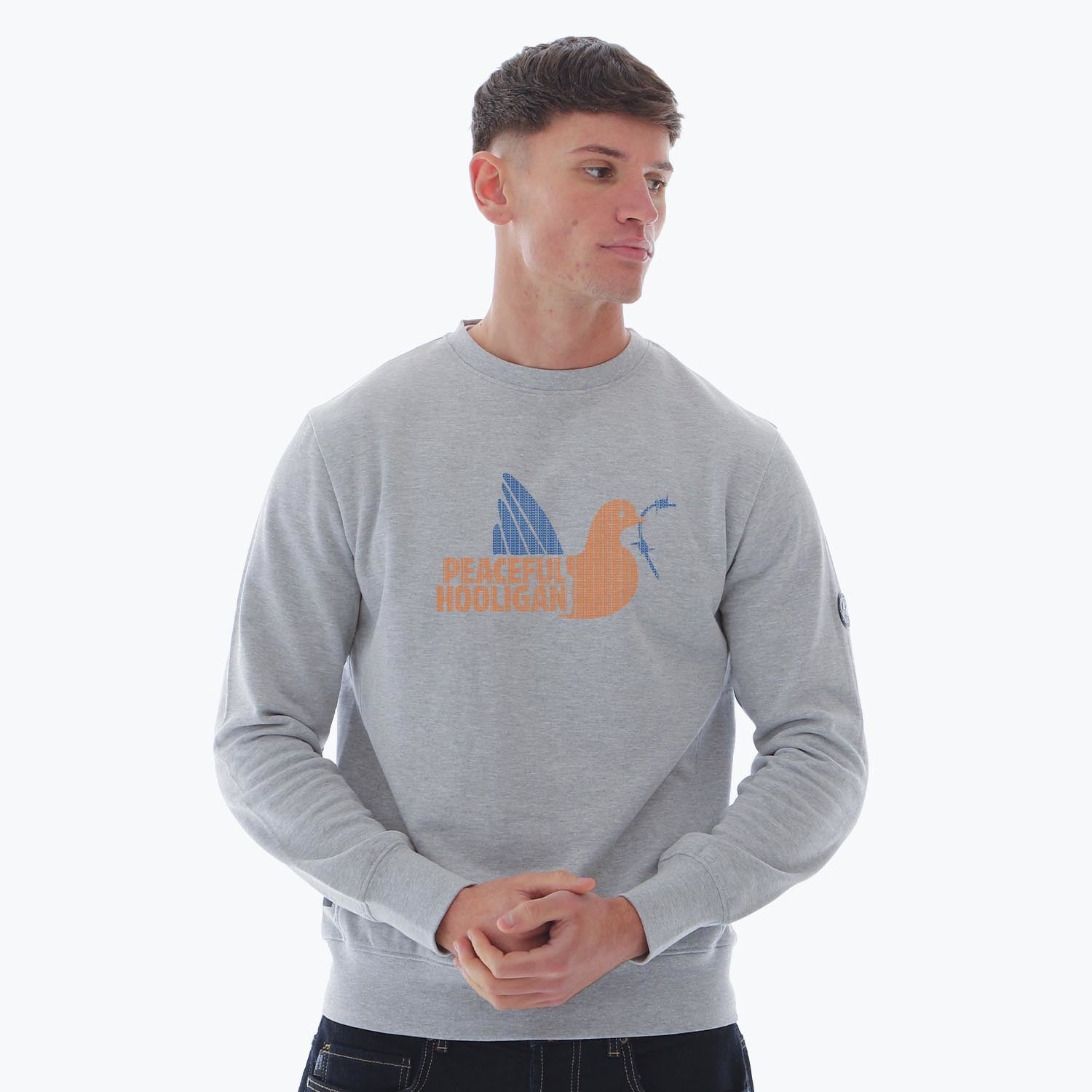 PODDOVEBRAINTREEATHLSWTMRLGREYBUND_Marl_Grey_Braintree_Town_Dove_Sweatshirt_1