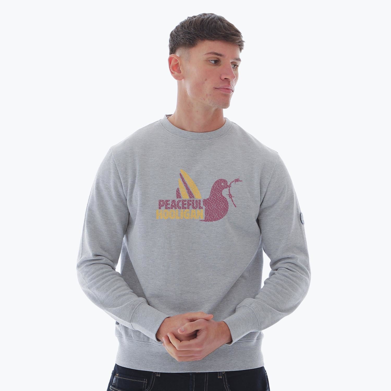 PODDOVEBRDFORDCITATHLSWTMRLGREYBUND_Marl_Grey_Bradford_City_Dove_Sweatshirt_1