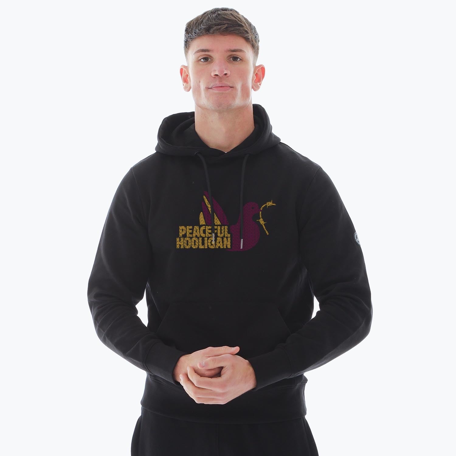 PODDOVEMTHRWELLATHLOTHHODBLKBUND_Black_Motherwell_Dove_Hoodie_1