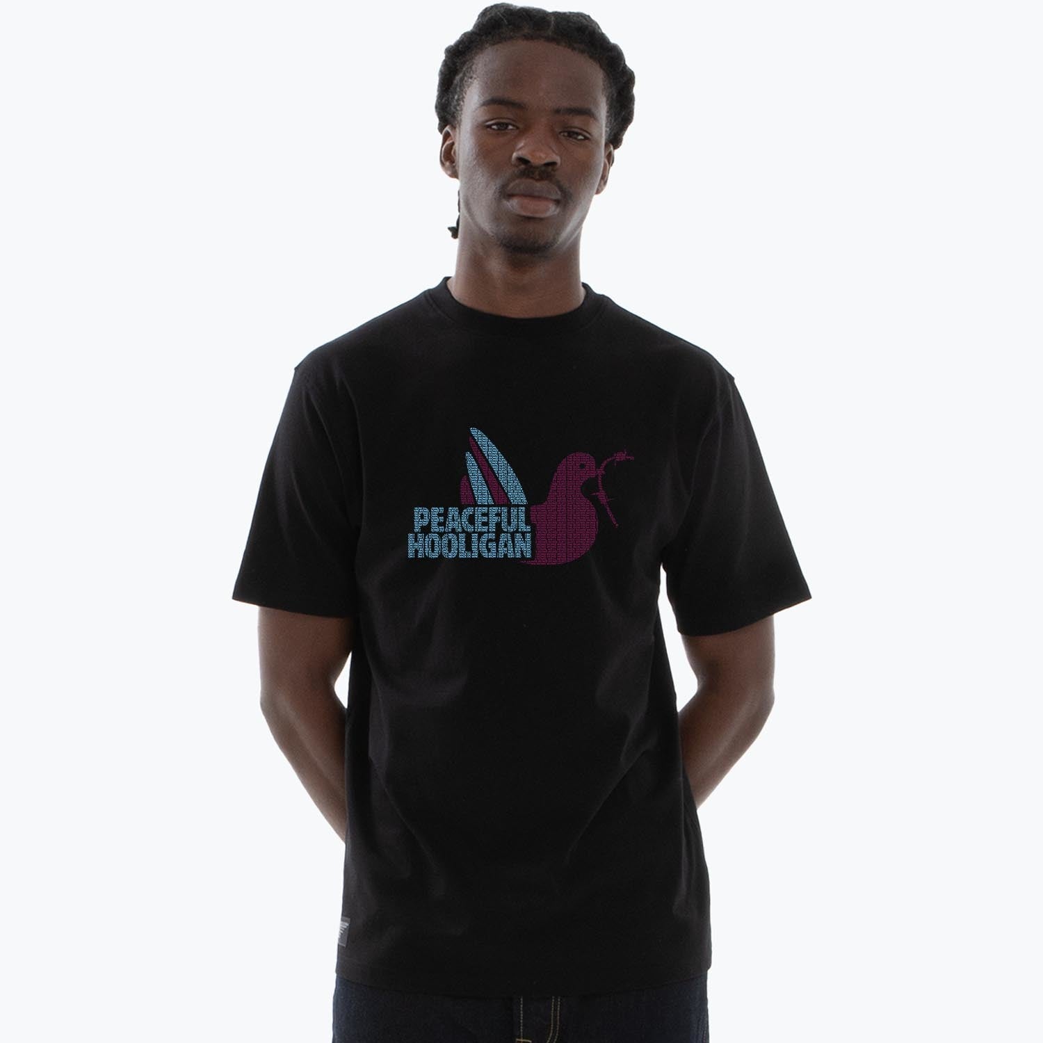 PODDOVESCUNTHORPETTEEBLKBUND_Black_Scunthorpe_United_Dove_T-Shirt_1