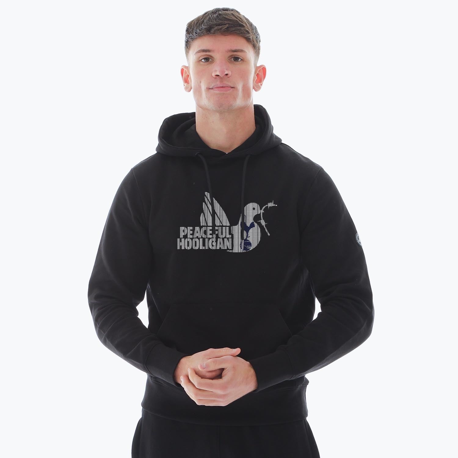 PODDOVETOTTENATHLOTHHODBLKBUND_Black_The_Spurs_Dove_Hoodie_1