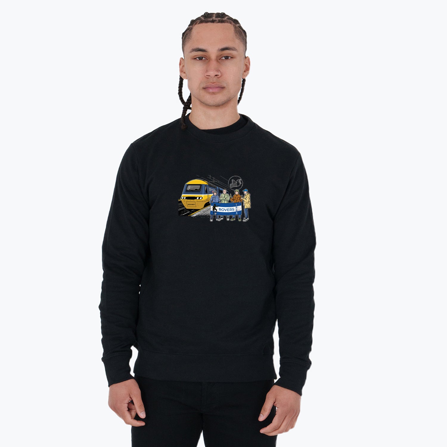 Rovers Excursions Sweatshirt Black - Peaceful Hooligan