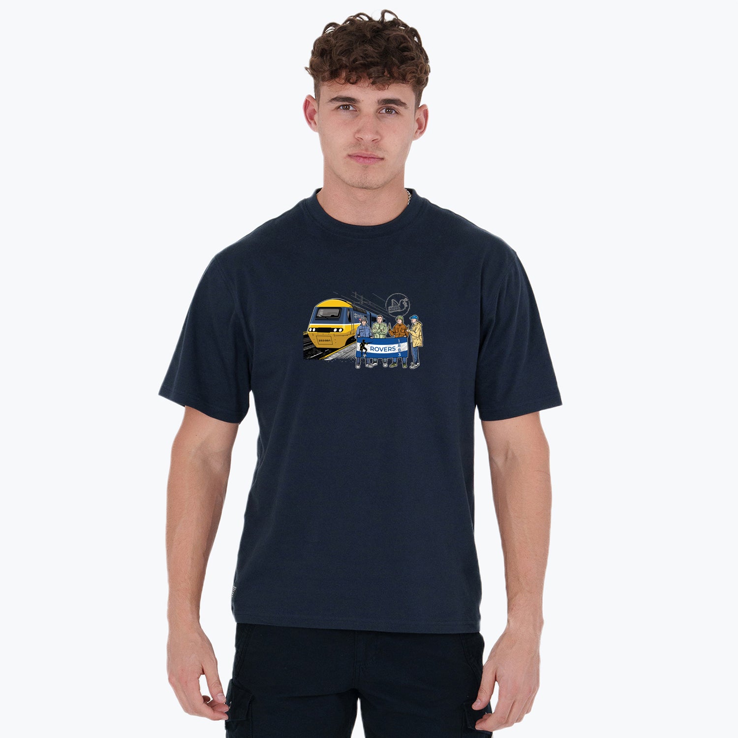 Rovers Excursions T-Shirt Navy - Peaceful Hooligan
