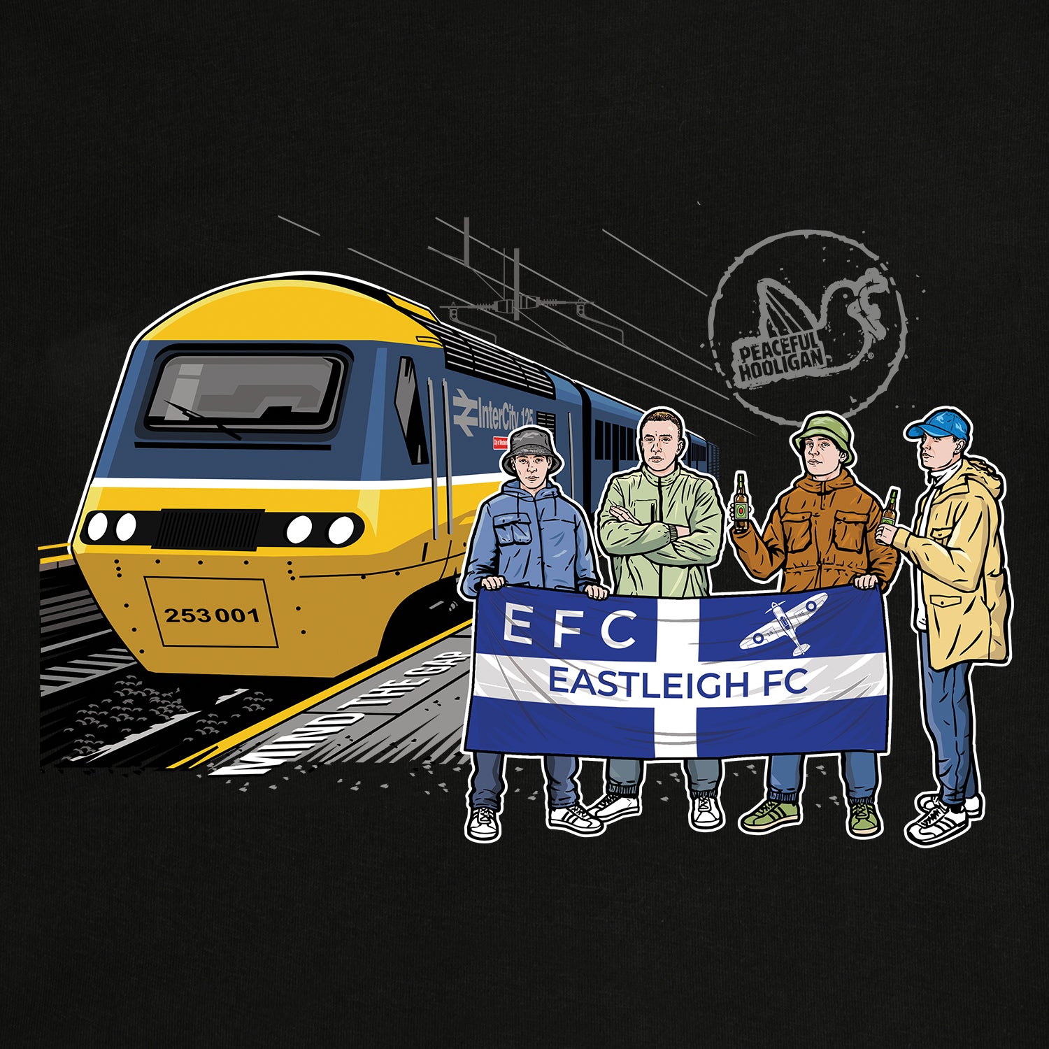 Eastleigh Excursions Sweatshirt Black