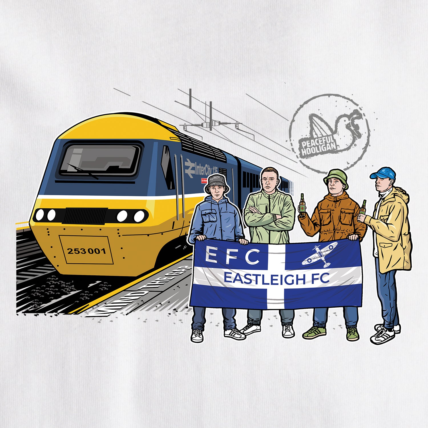 Eastleigh Excursions T-Shirt White
