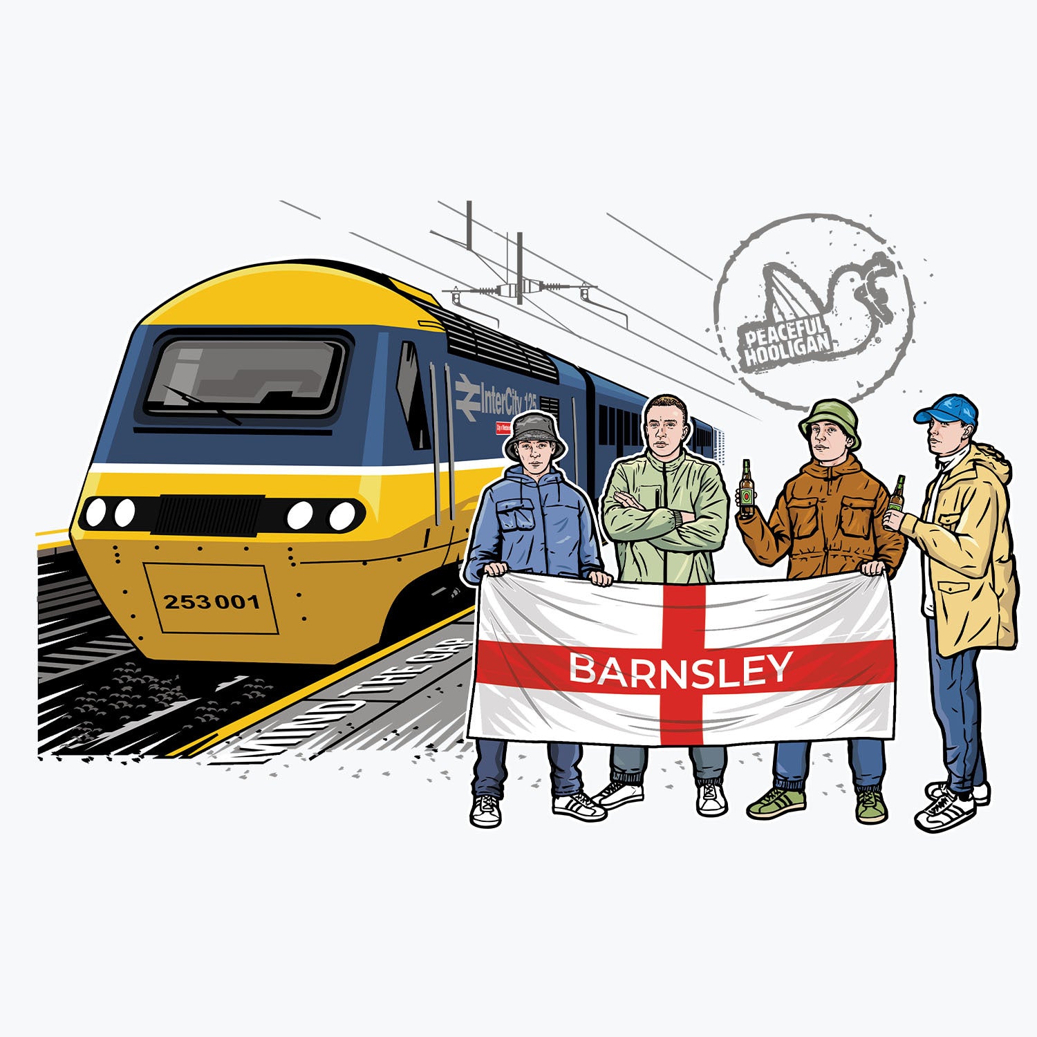 Barnsley Excursions Mug White