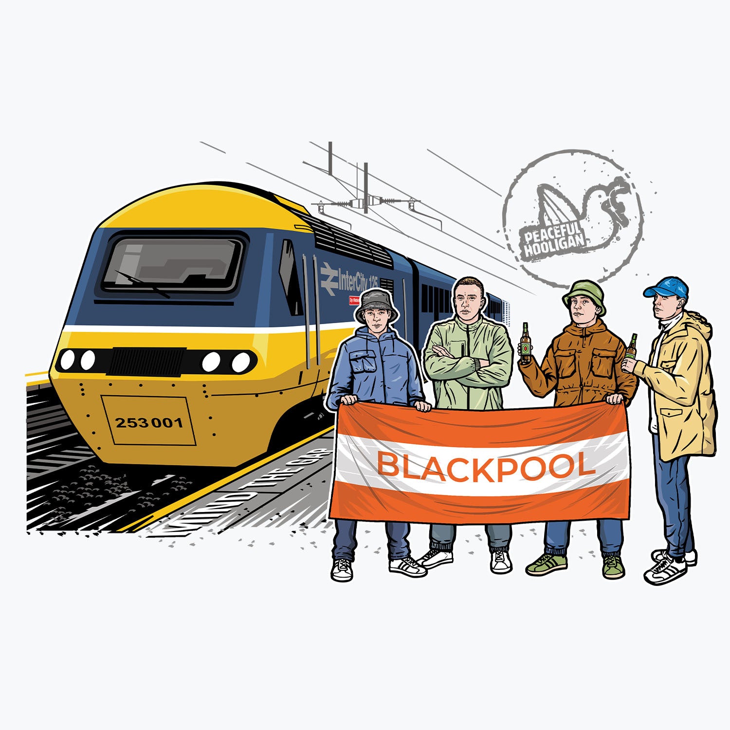 Blackpool Excursions Mug White