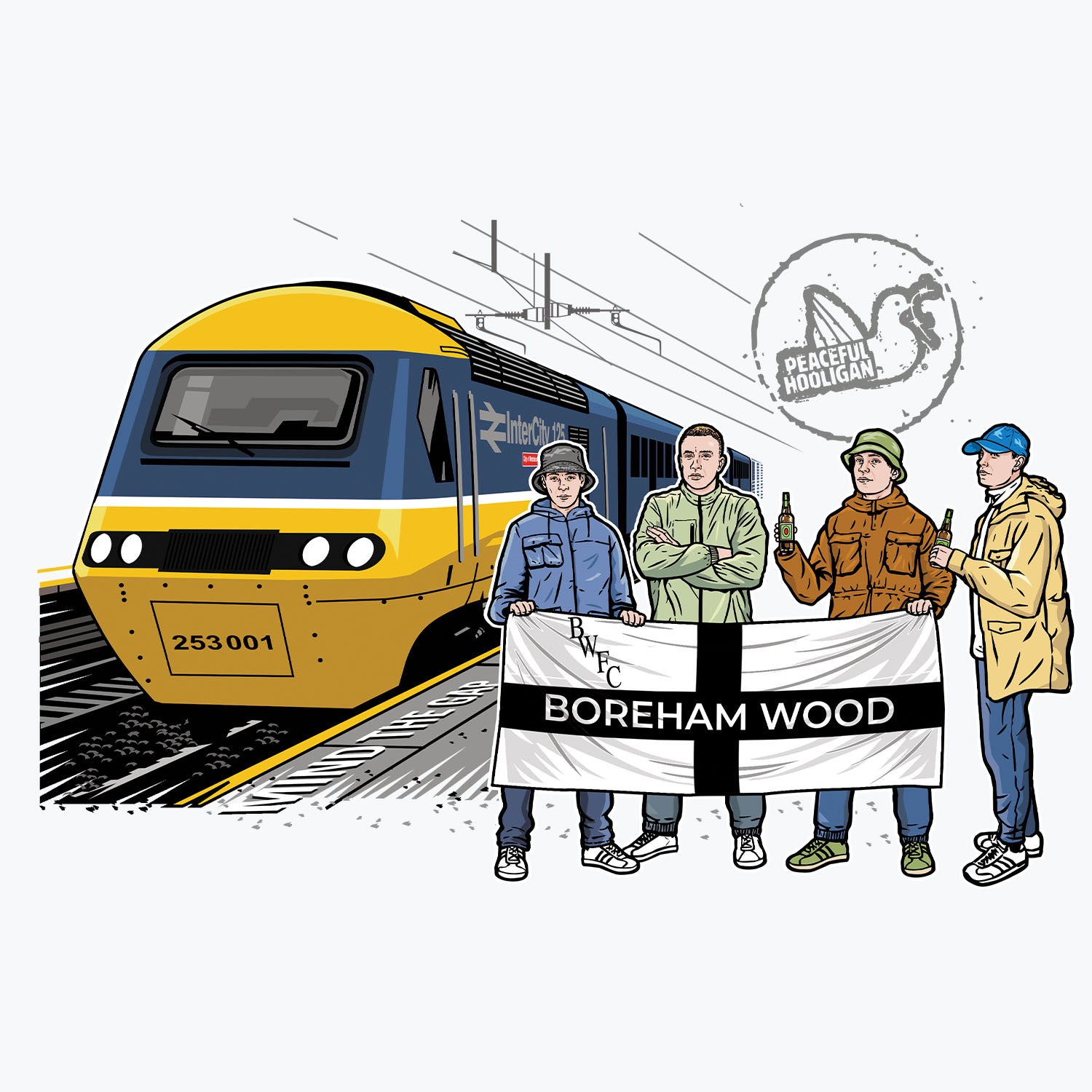 Boreham Wood Excursions Mug White