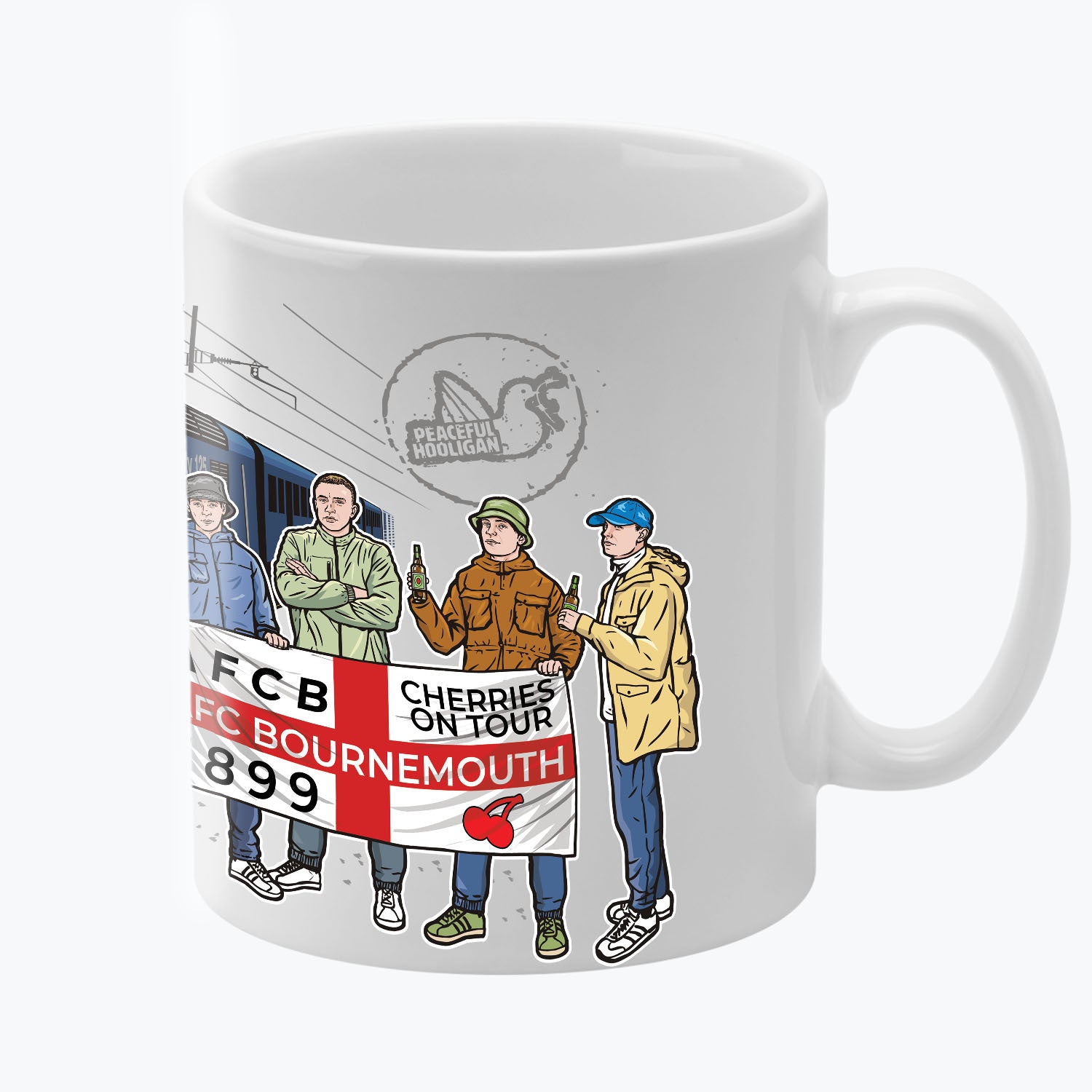Bournemouth Excursions Mug White