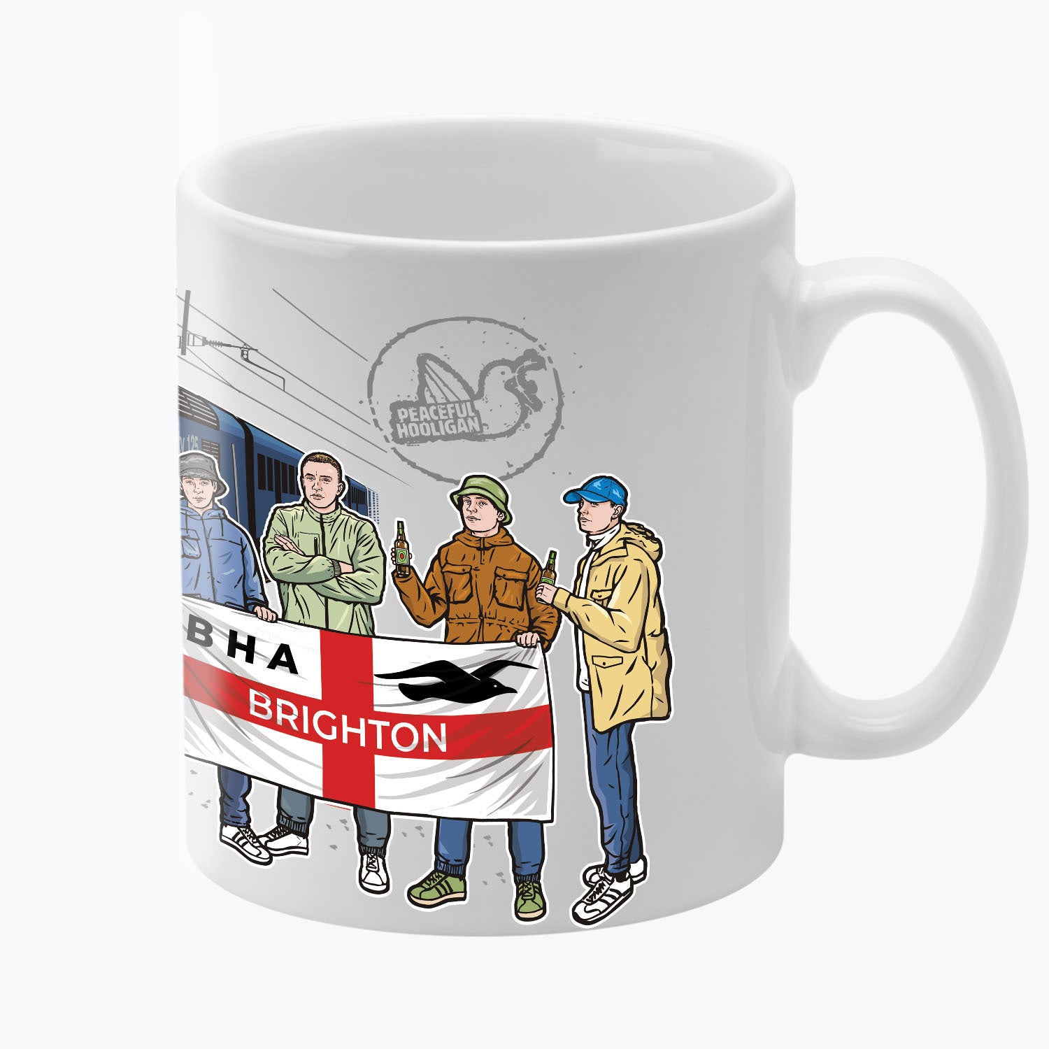 Brighton Excursions Mug White