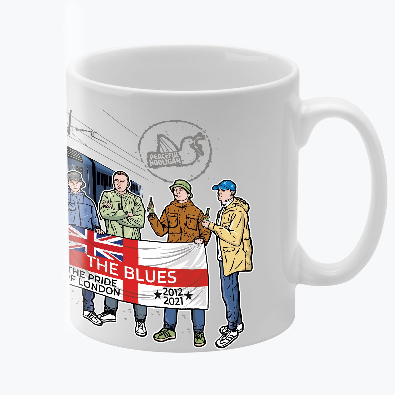 The Blues Excursions Mug White