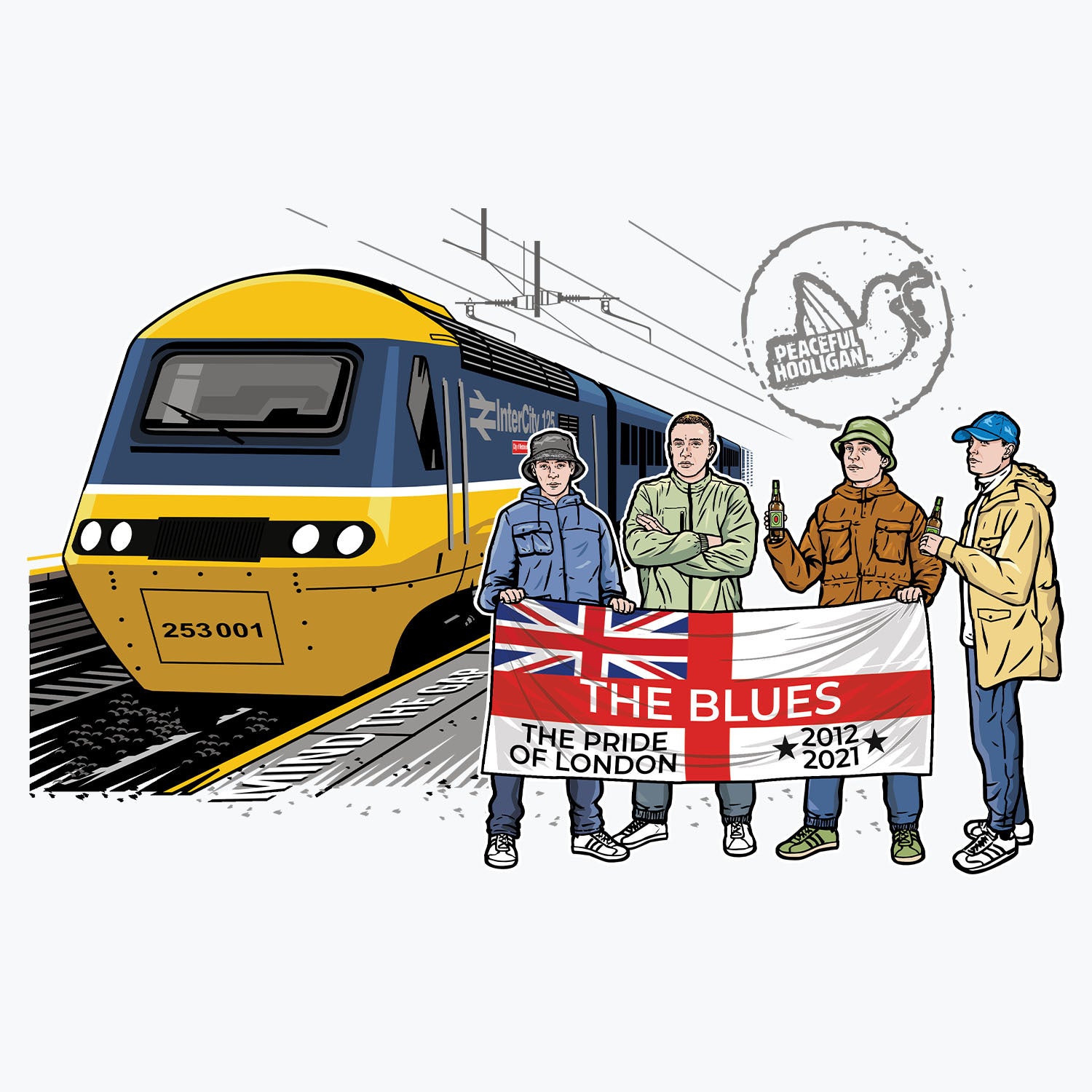 The Blues Excursions Mug White