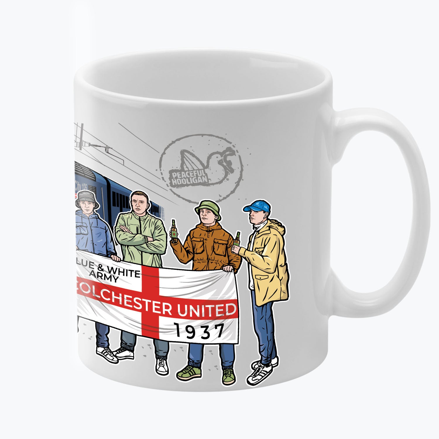 Colchester United Excursions Mug White