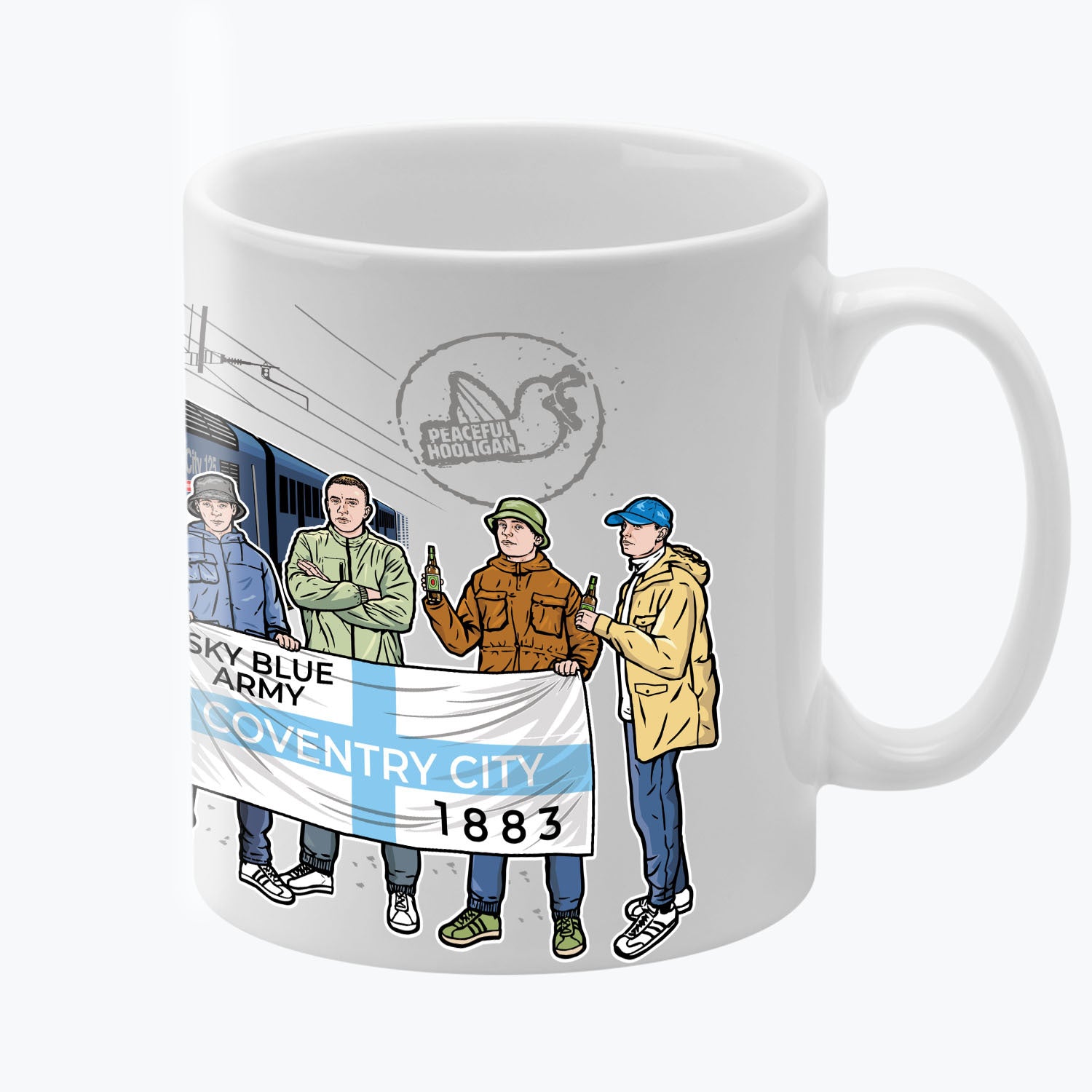 Coventry City Excursions Mug White