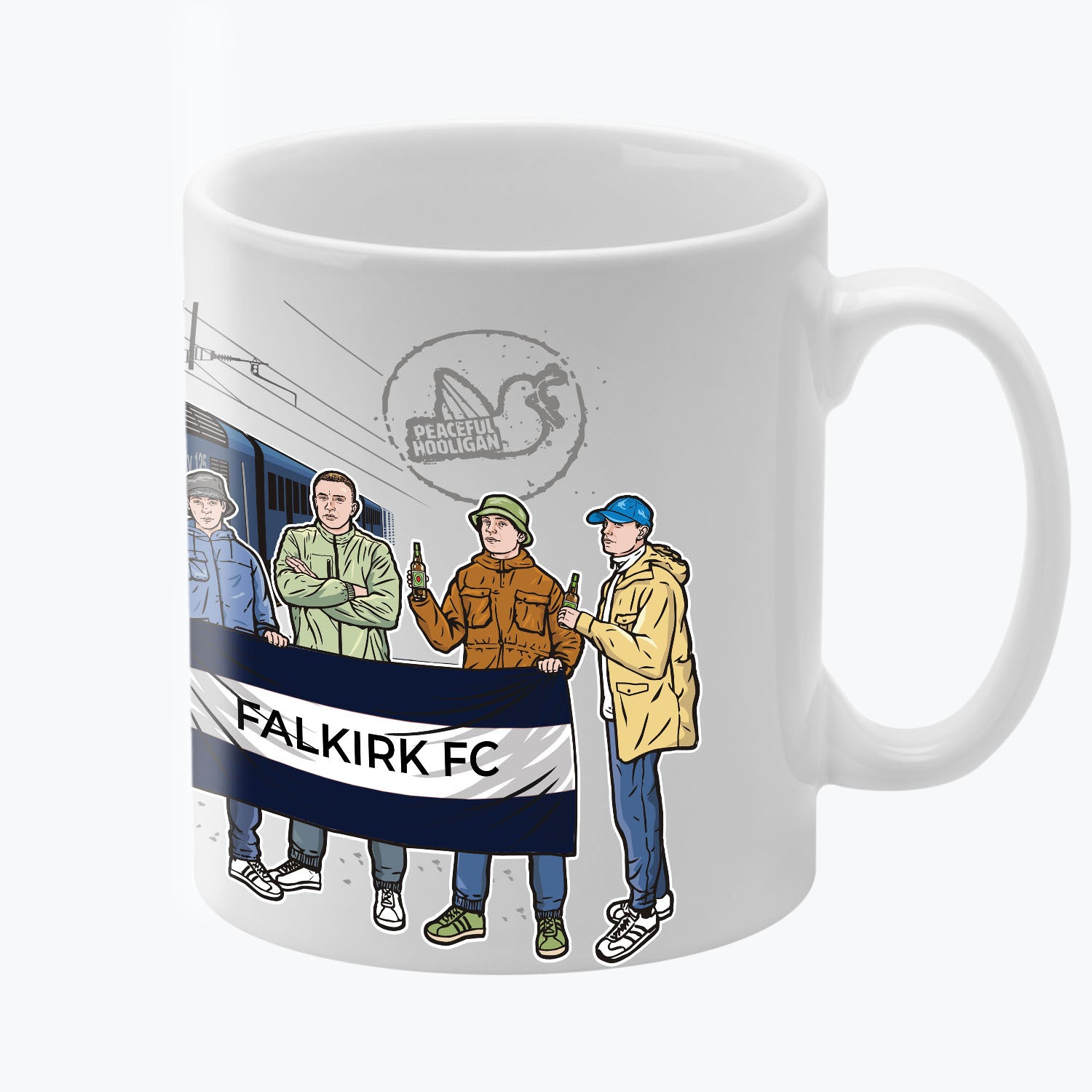 Falkirk FC Excursions Mug White